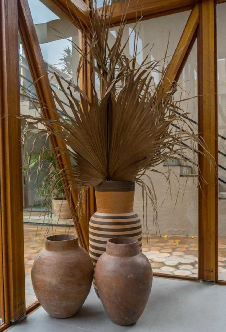 Decorative detail in Pousada Patuá do Morro