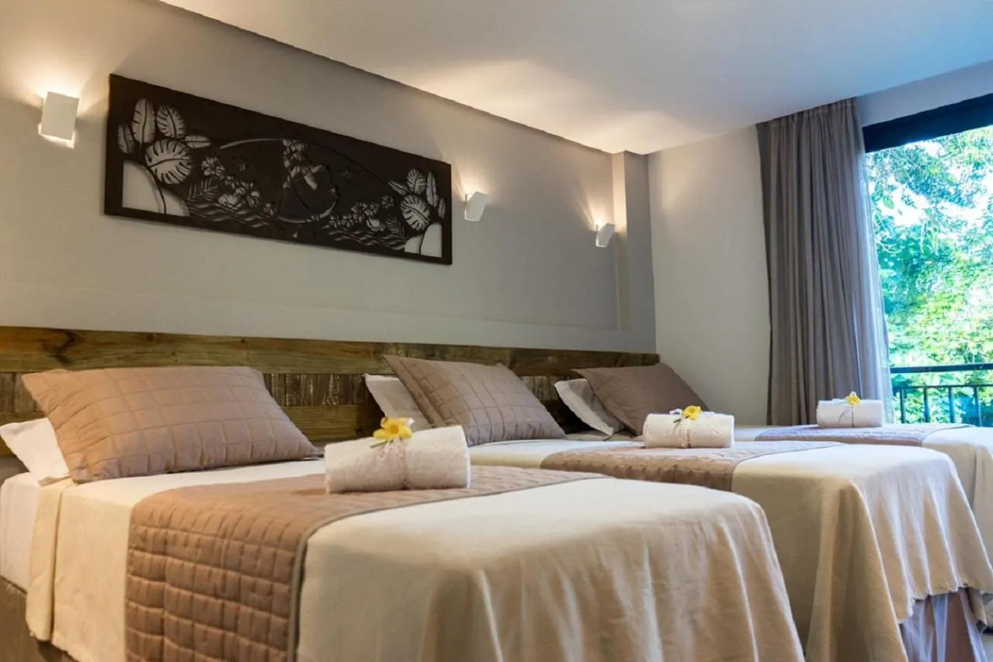 Bed in Pousada Patuá do Morro