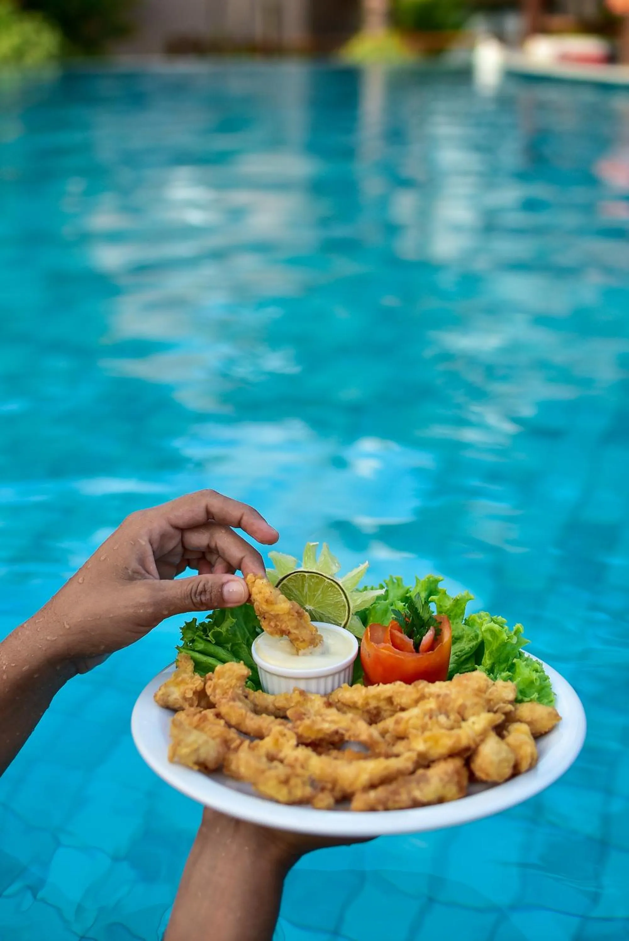 Swimming pool in Pousada Patuá do Morro