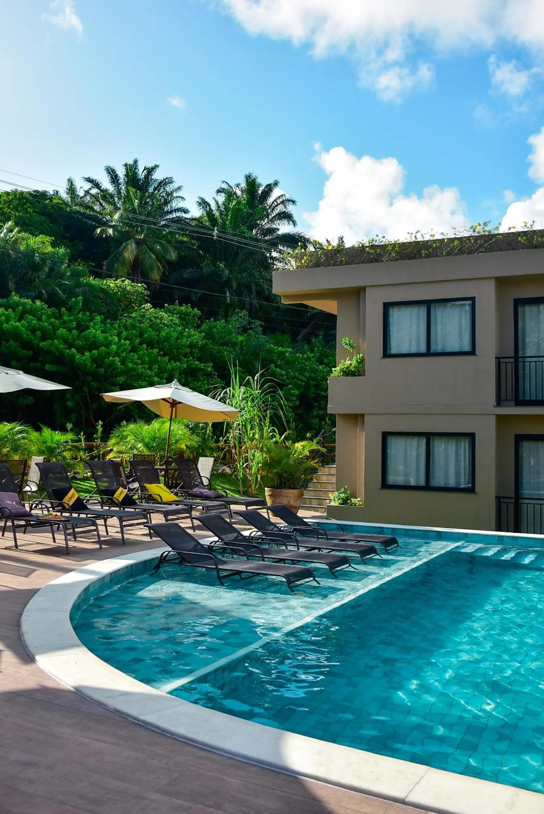 Swimming pool in Pousada Patuá do Morro