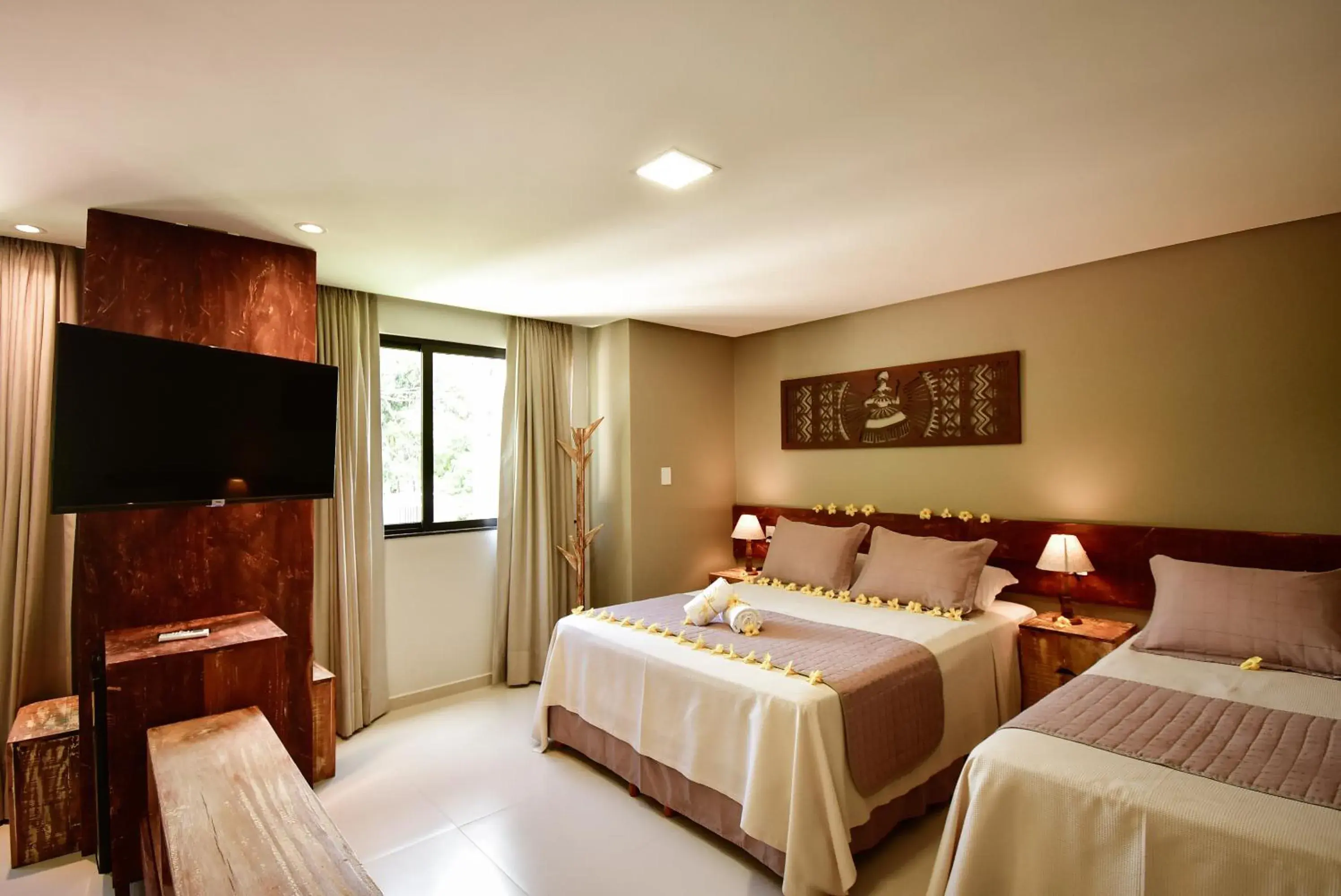 Deluxe Quadruple Room in Pousada Patuá do Morro Deluxe Quadruple Room in Pousada Patuá do Morro