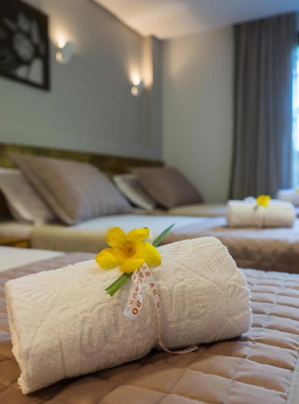 Bed in Pousada Patuá do Morro