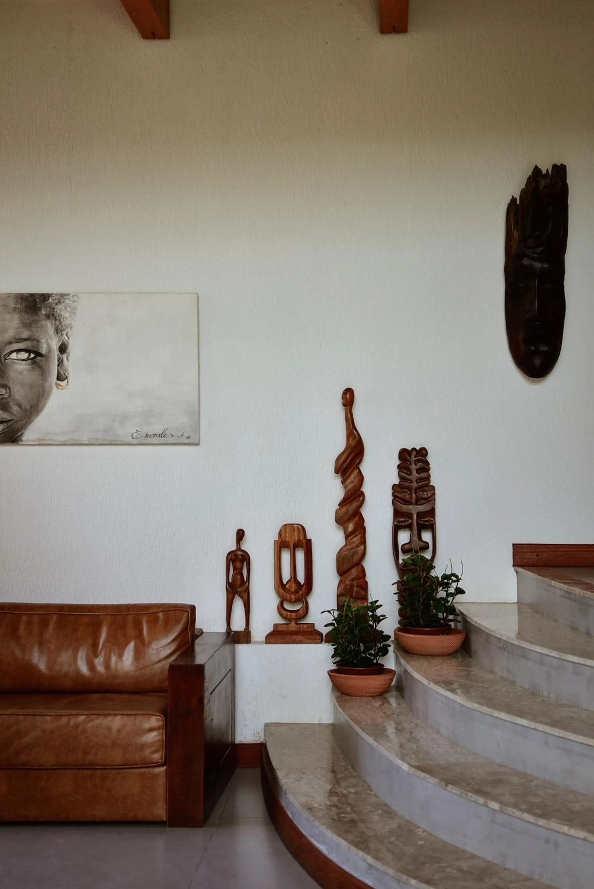 Decorative detail in Pousada Patuá do Morro