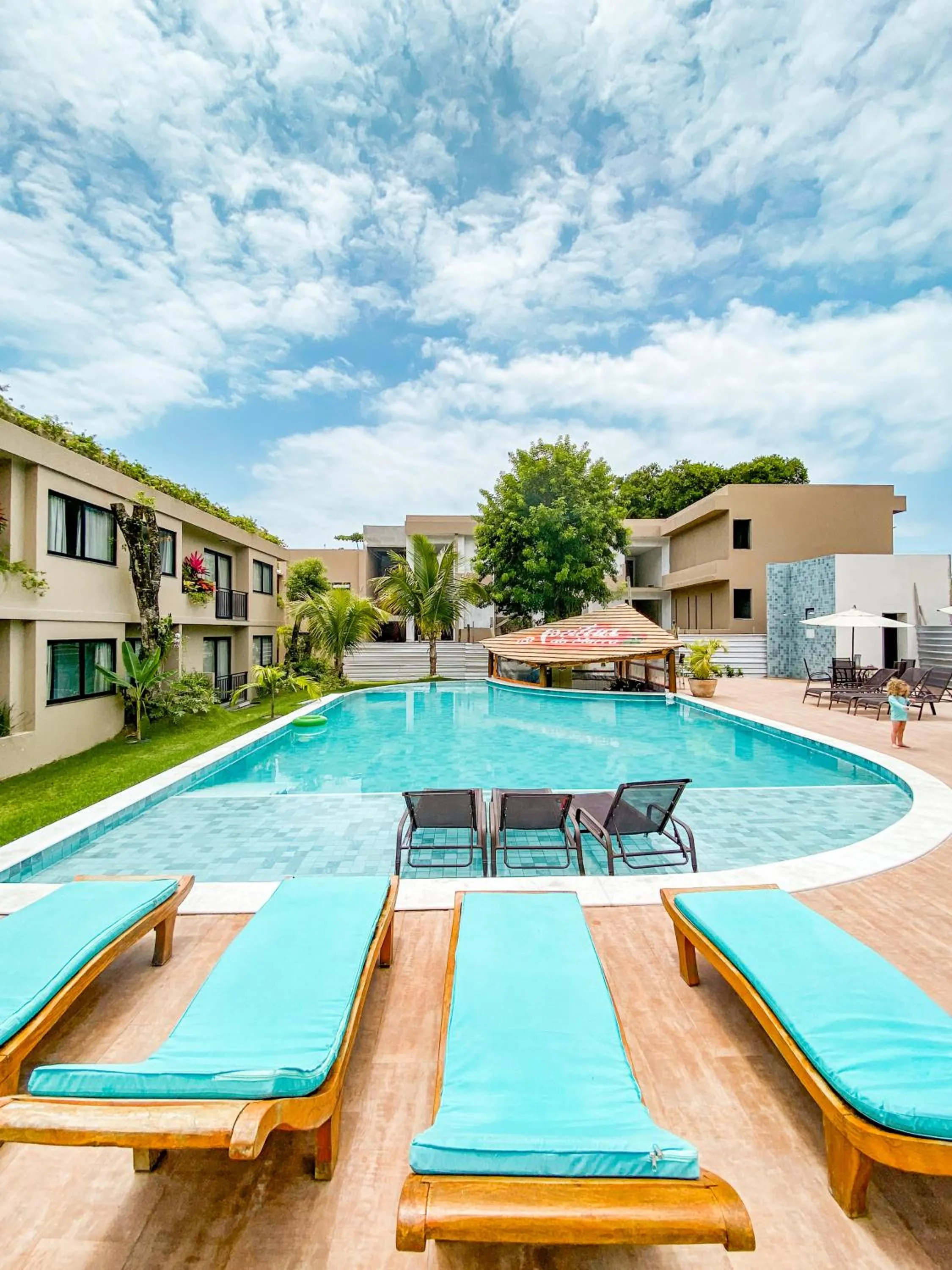 Swimming pool in Pousada Patuá do Morro