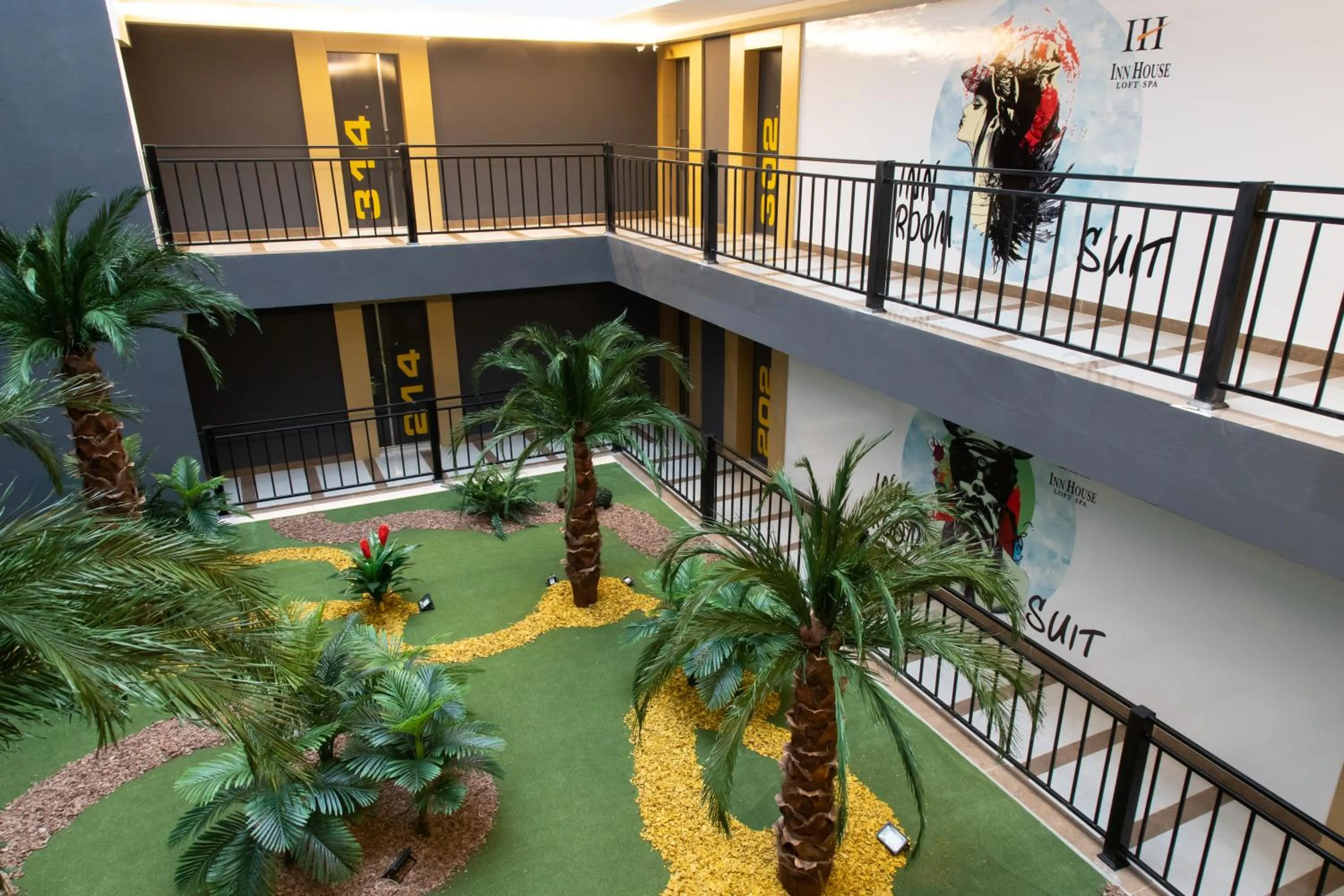 Floor plan in INN HOUSE LOFT SPA