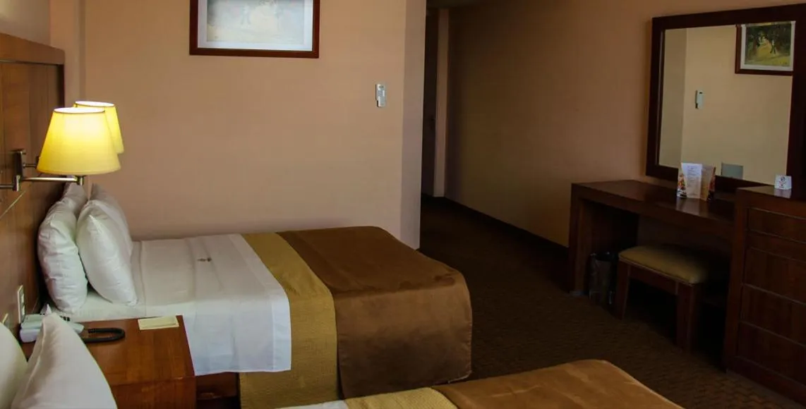 Bedroom, Bed in Hotel Soleil Celaya