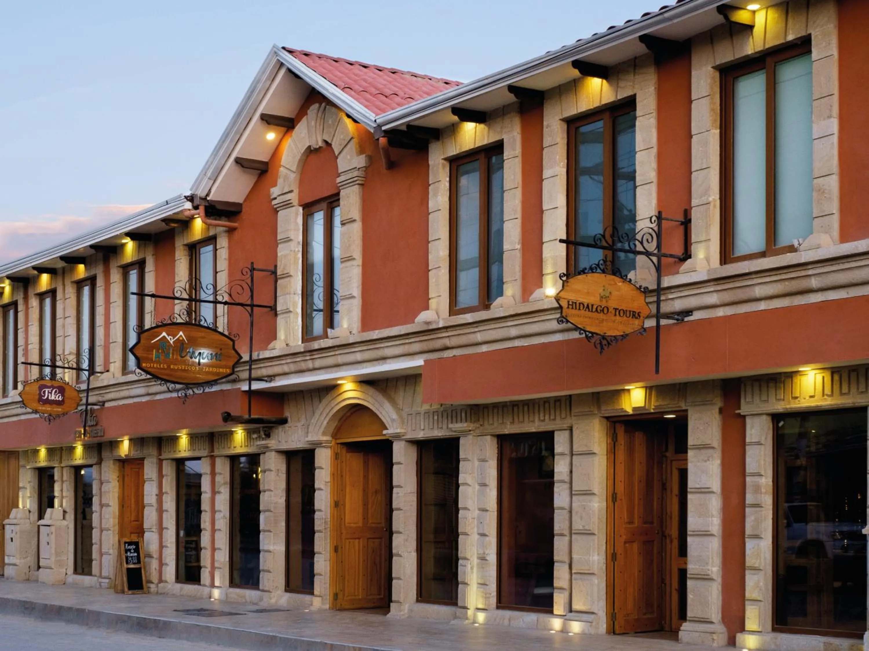 Property building in Hotel Jardines de Uyuni