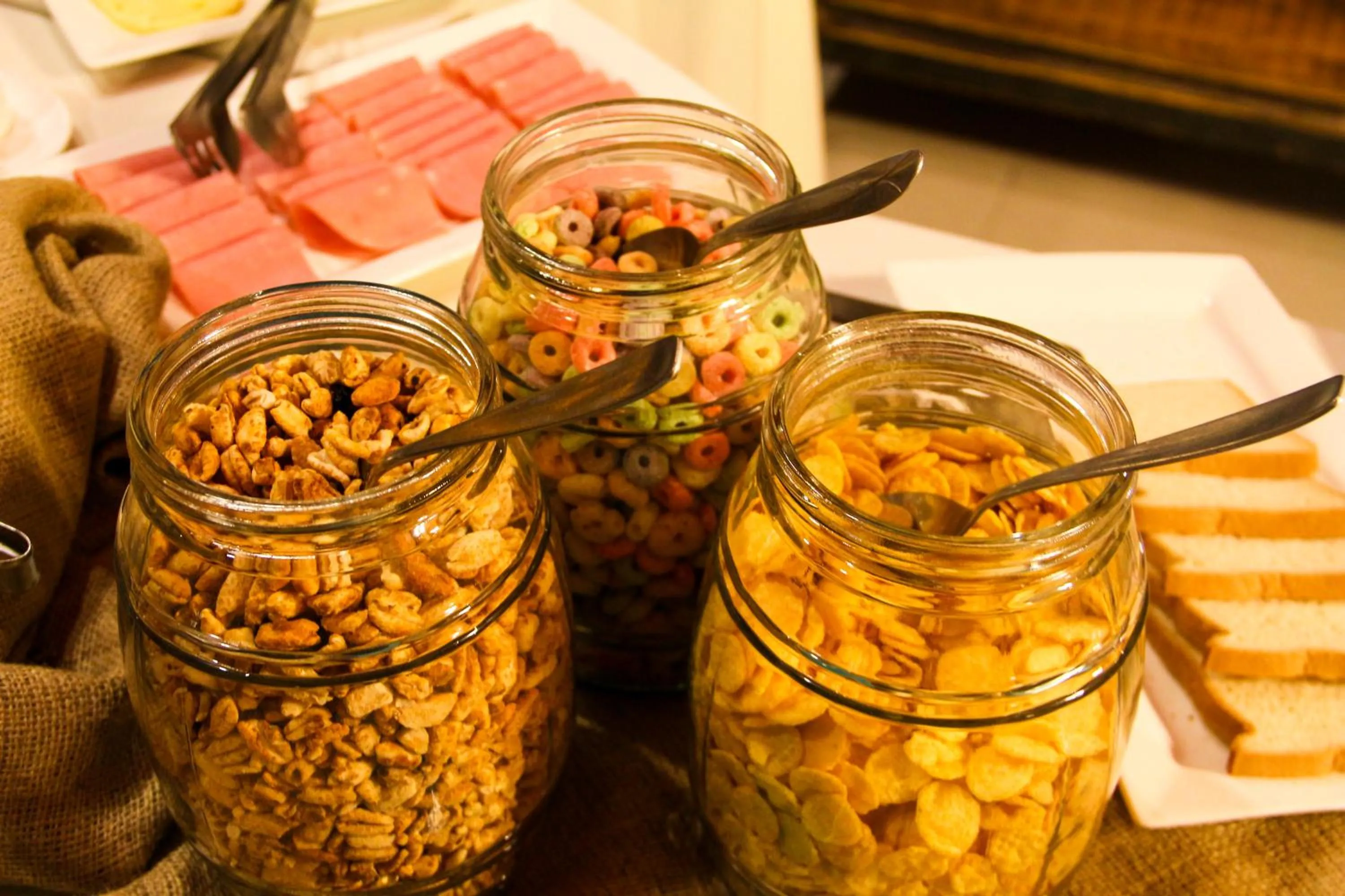 Buffet breakfast in Hotel Jardines de Uyuni