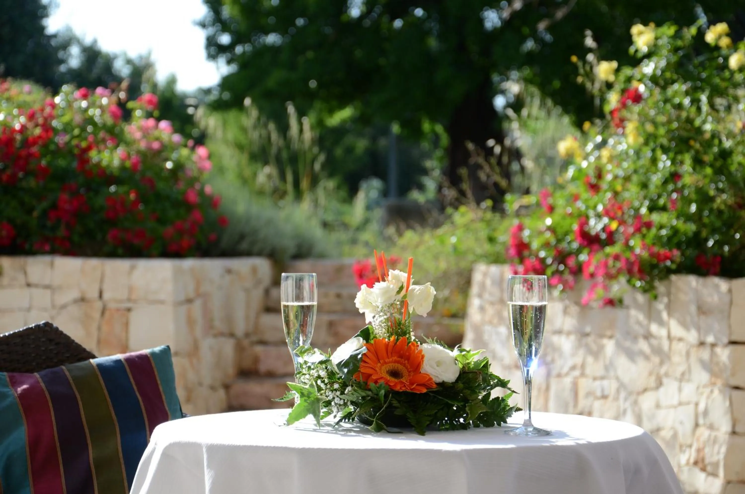 Patio in Agriturismo Tenuta Chianchizza