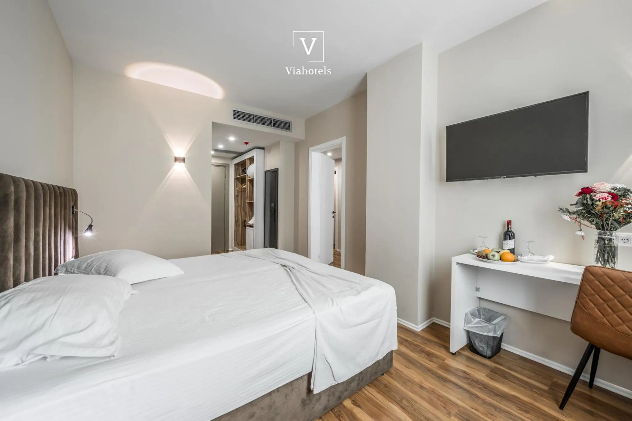 Bed in VH Eurostar Tirana Hotel Congress & Tirana Spa