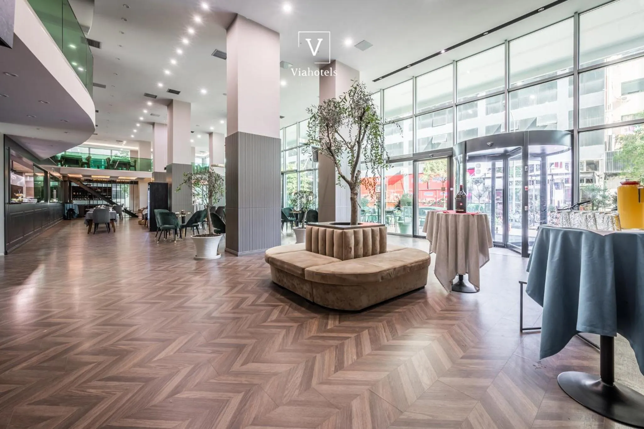 Lobby or reception in VH Eurostar Tirana Hotel Congress & Tirana Spa