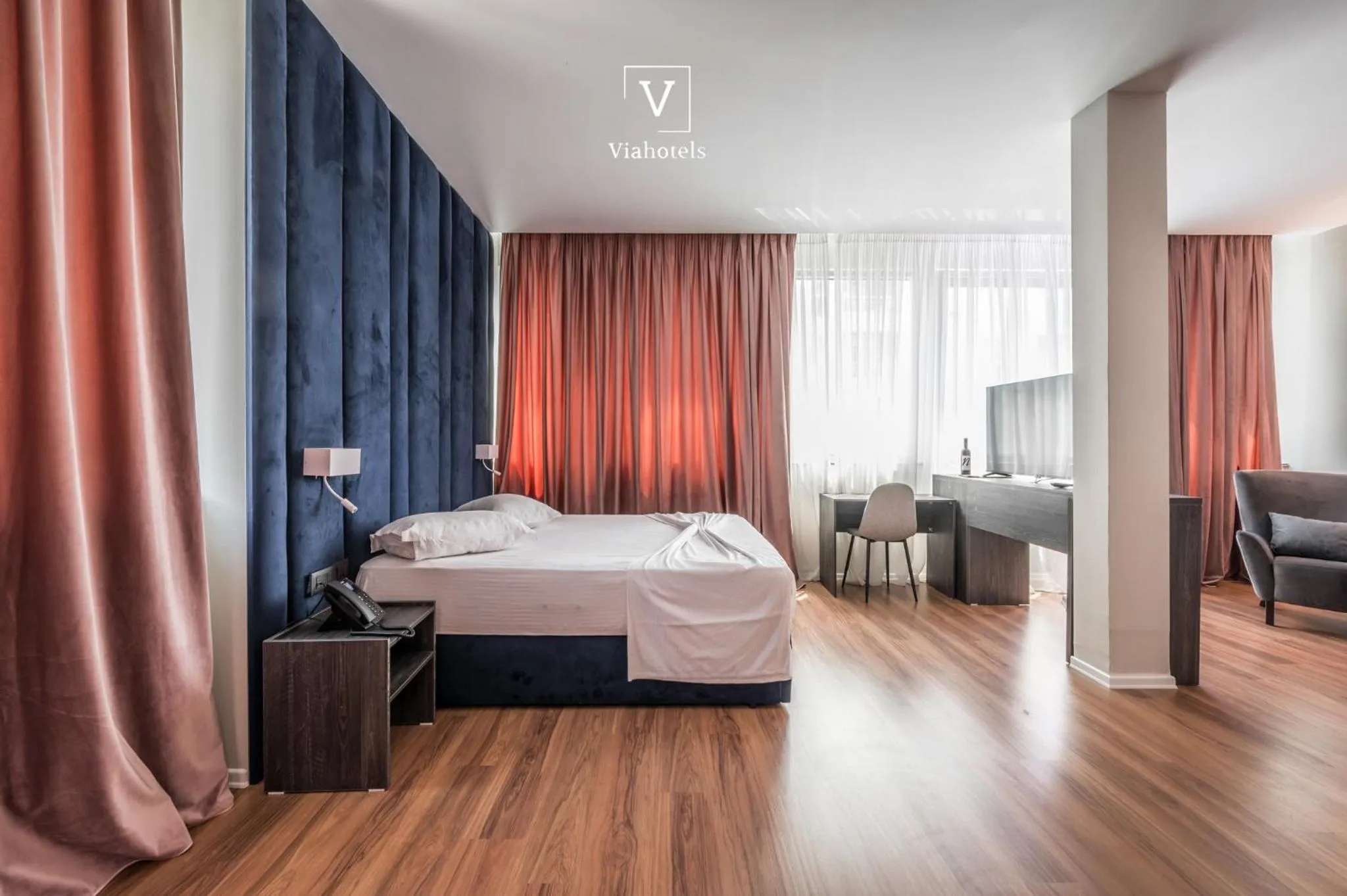 Bed in VH Eurostar Tirana Hotel Congress & Tirana Spa