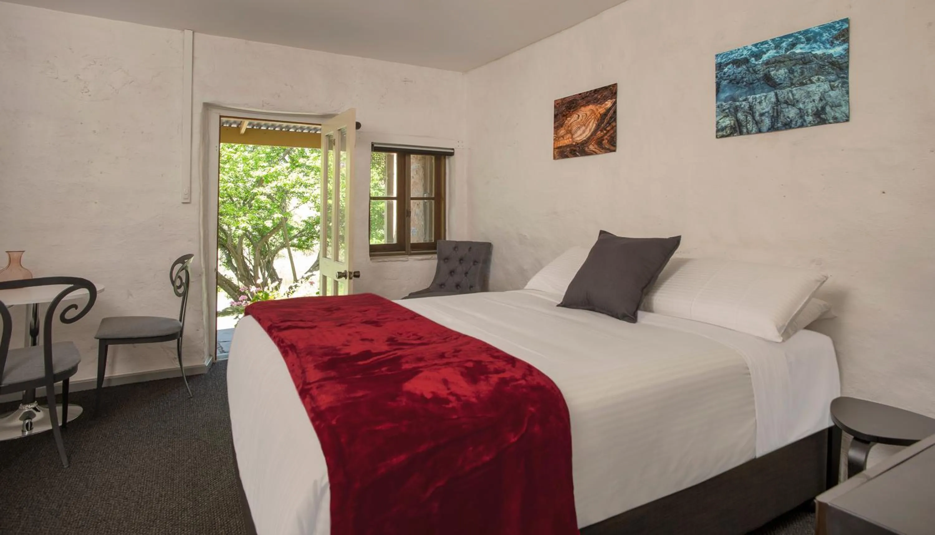 Bed in Second Valley Cottages and Lodge