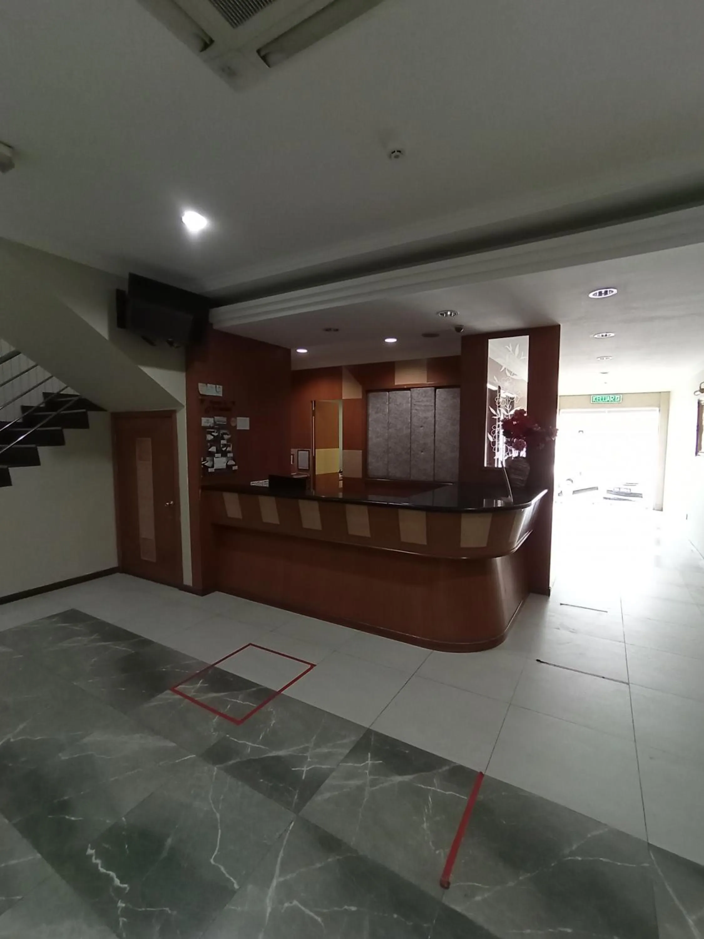 Lobby or reception in New Grand Hotel