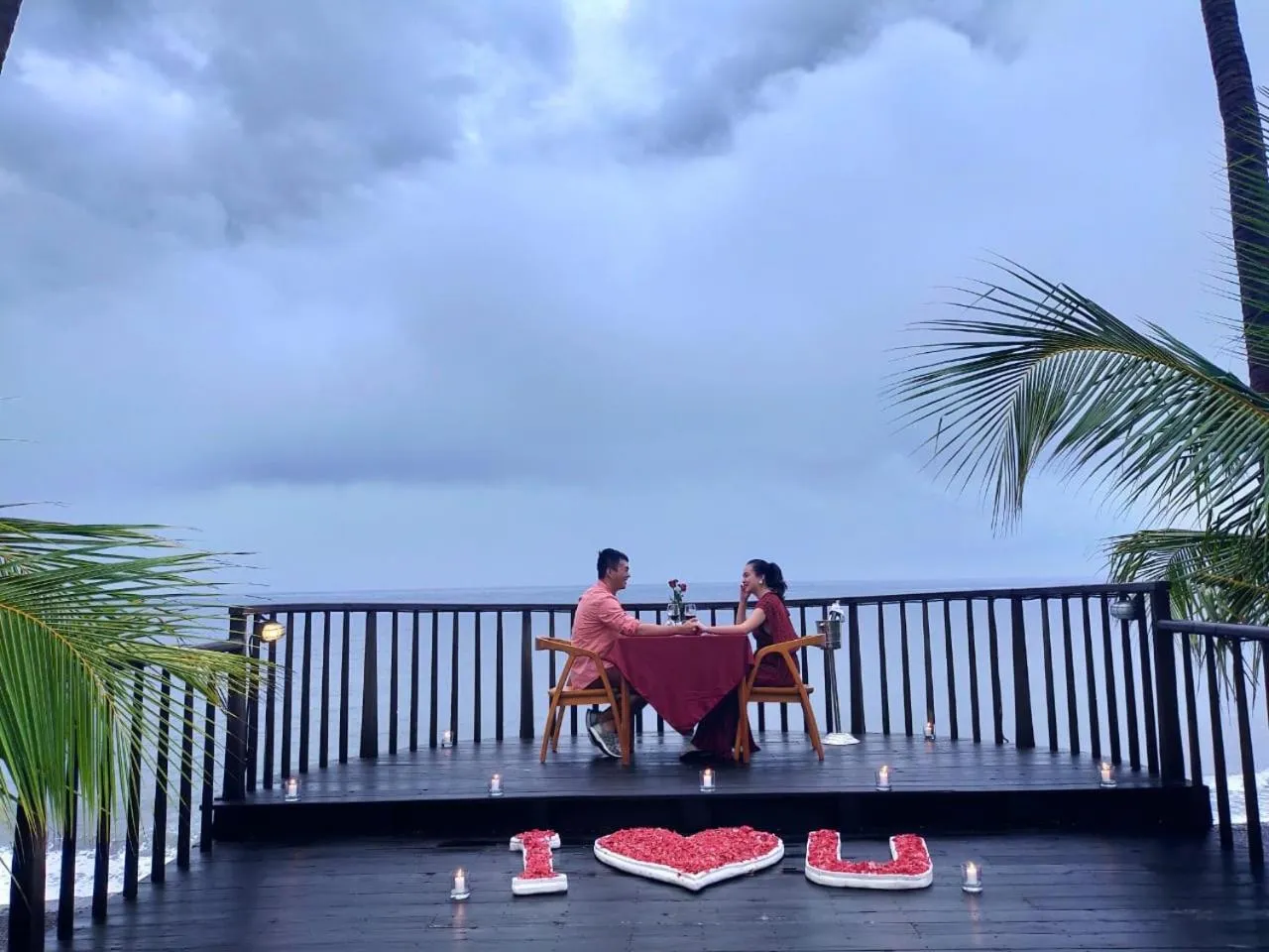 Sea view in The Kirana Tembok