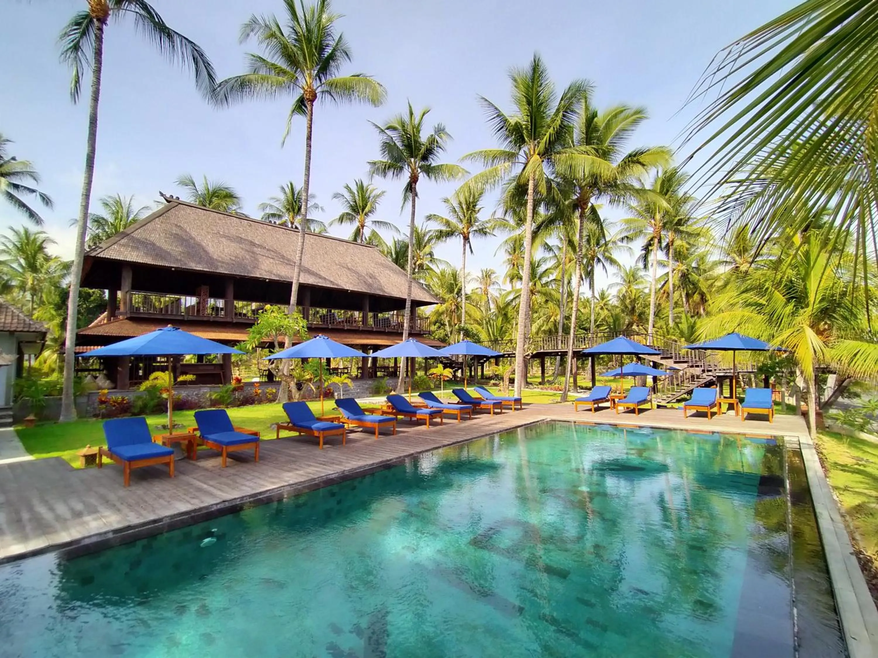 Swimming pool in The Kirana Tembok