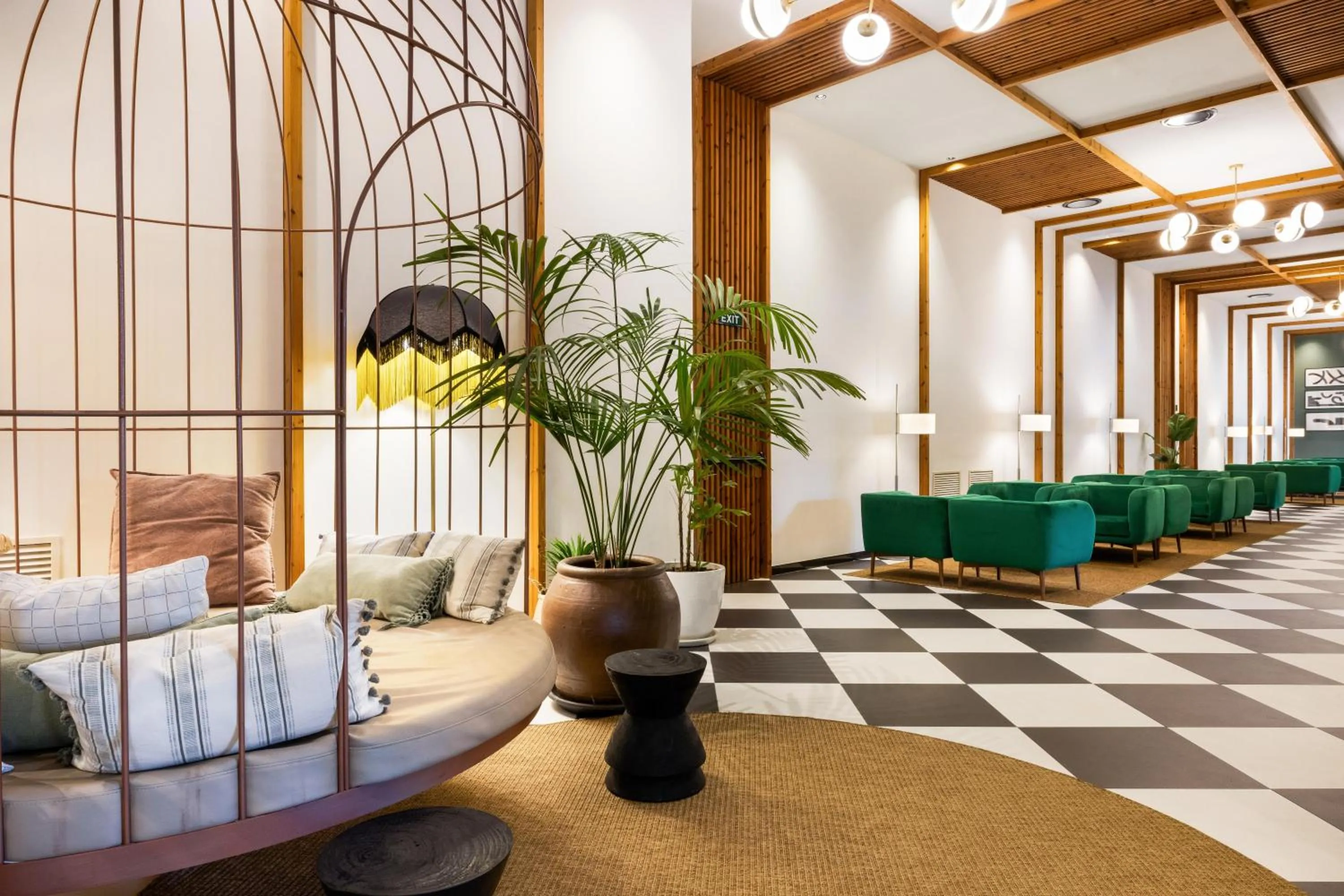 Lobby or reception in Hotel Aubamar Suites & Spa