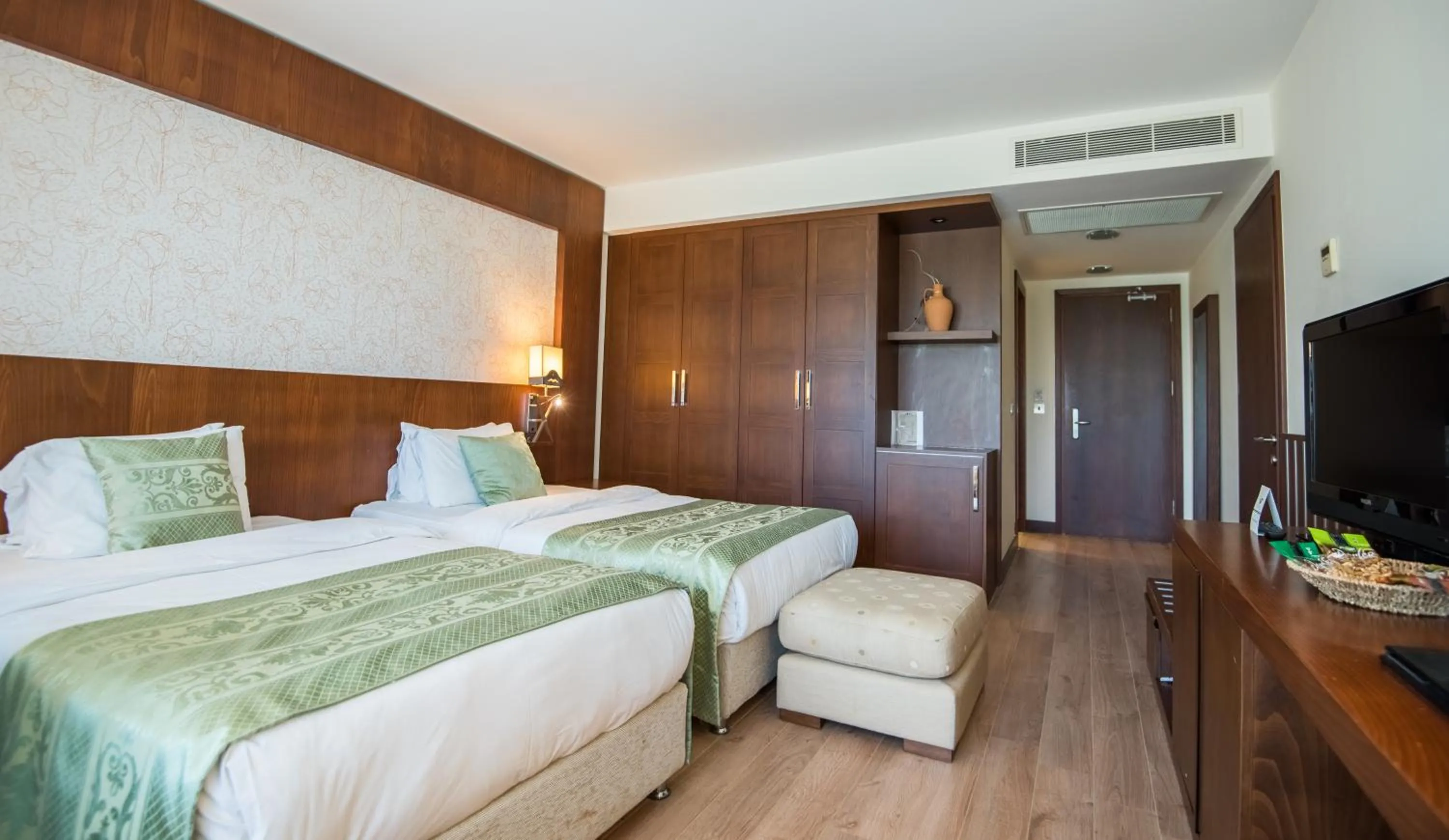 Bed in Korineum Golf & Beach Resort