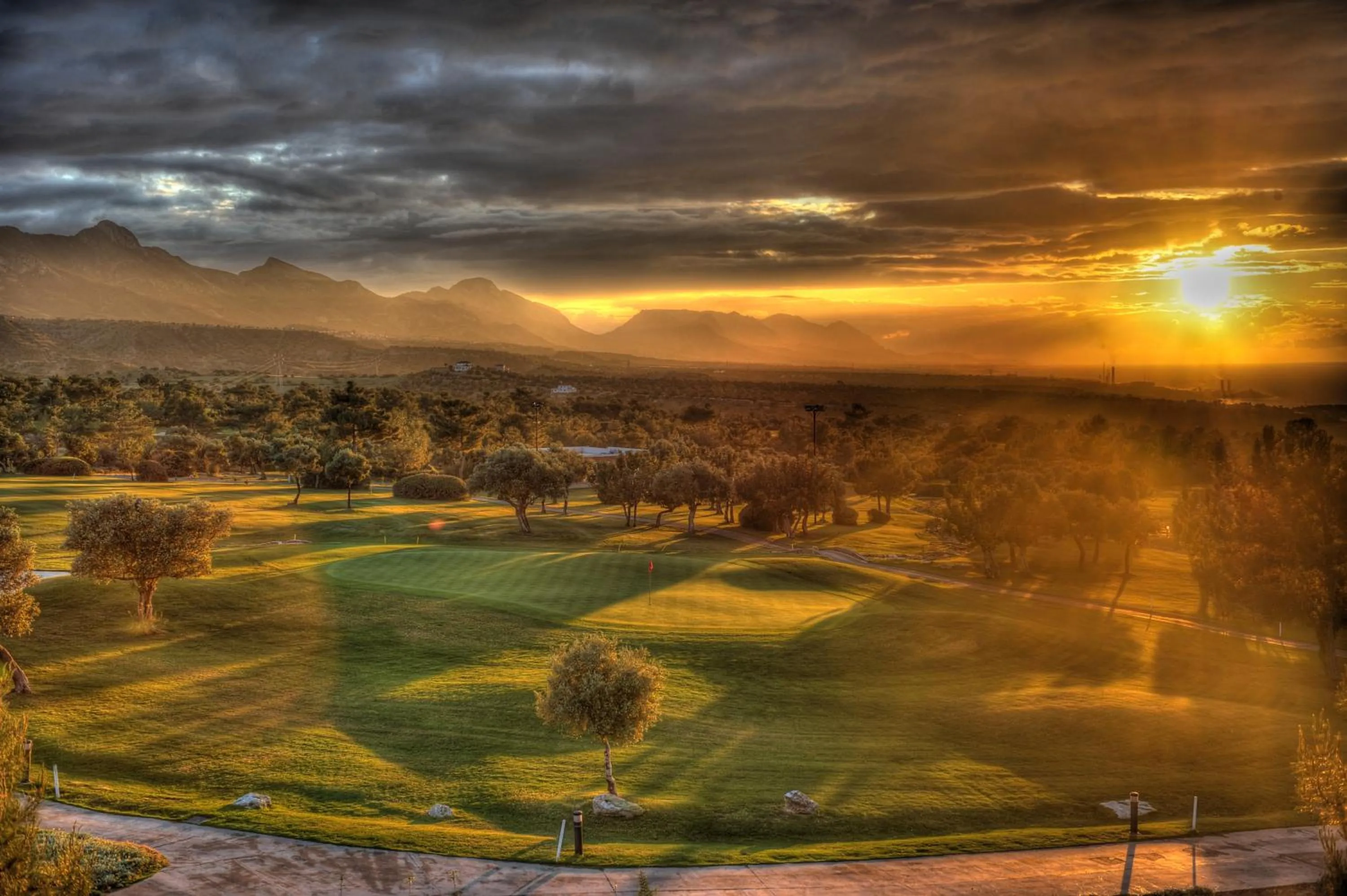 Natural landscape in Korineum Golf & Beach Resort