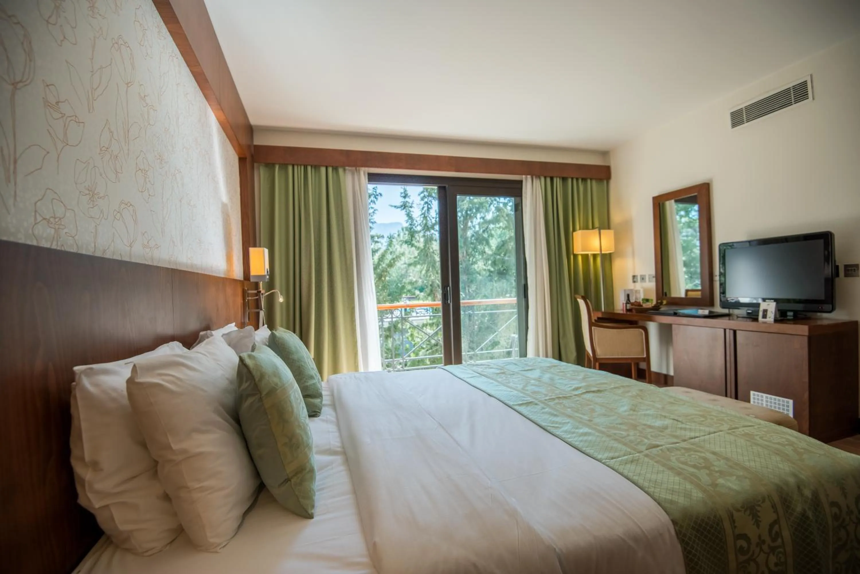 Bed in Korineum Golf & Beach Resort