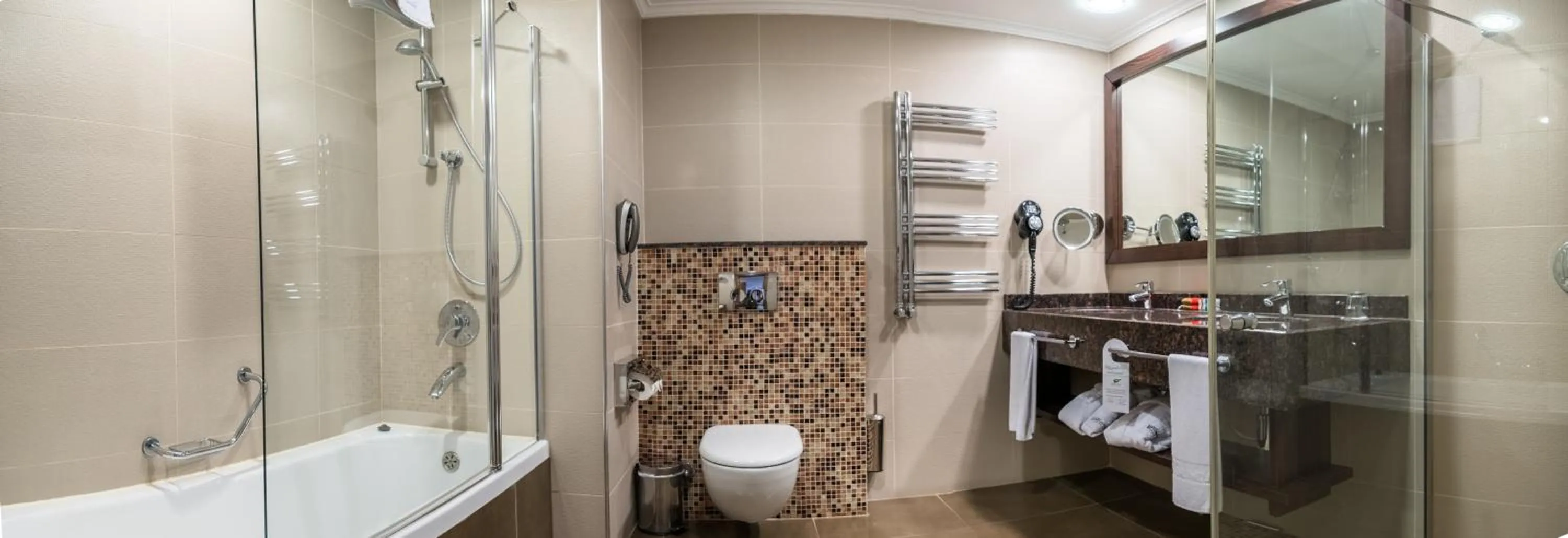 Shower in Korineum Golf & Beach Resort