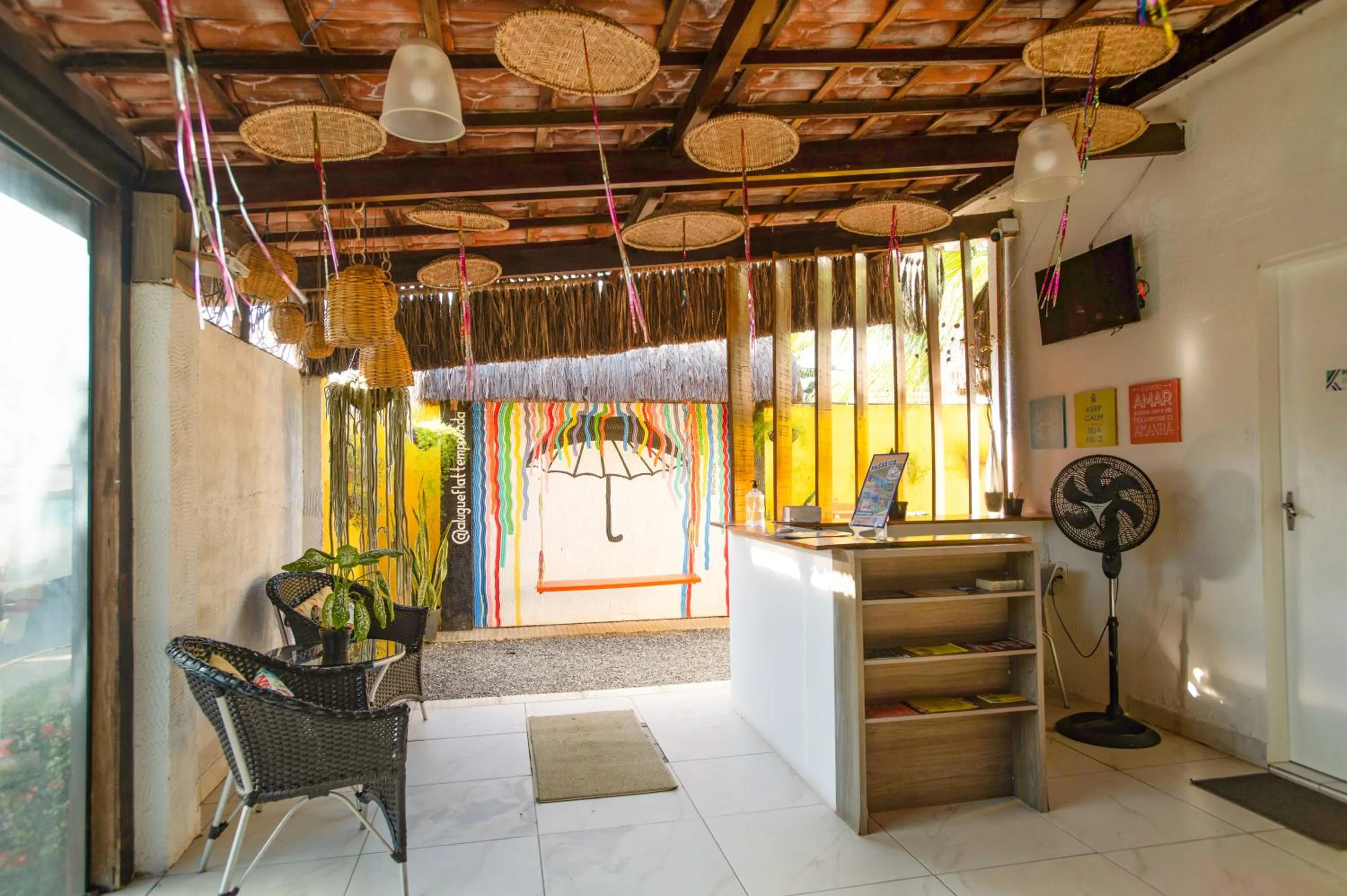 Lobby or reception in Pousada Summer Beach by AFT