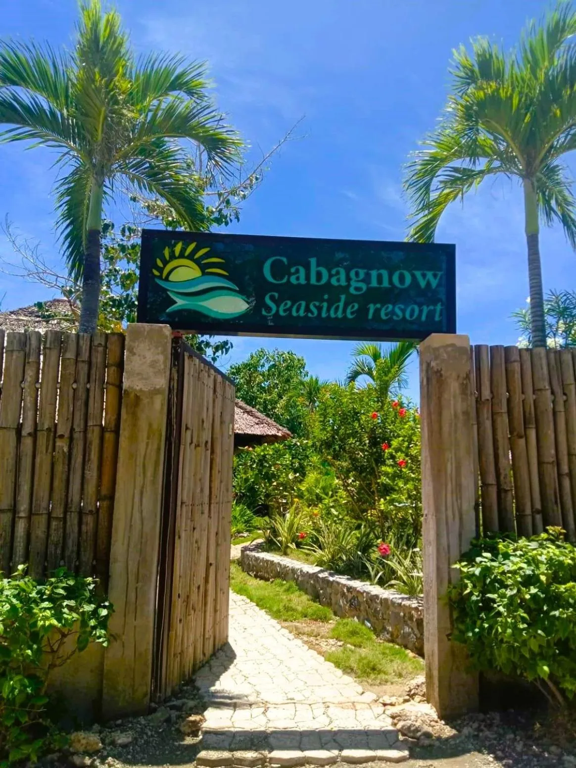 Facade/entrance in Cabagnow Seaside Resort