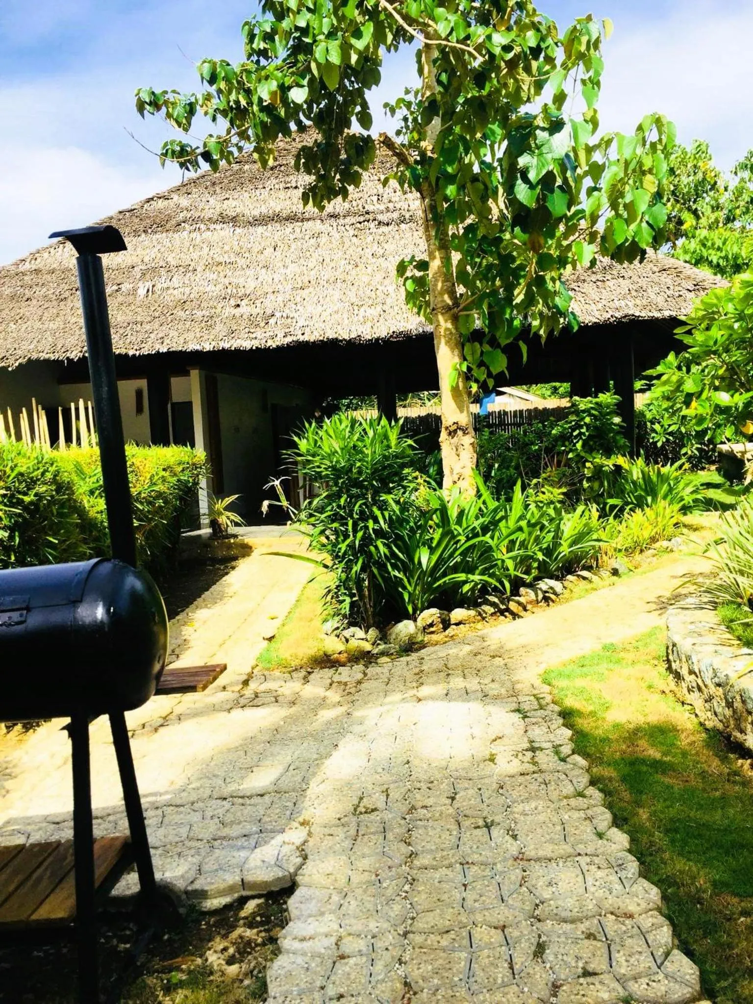 Facade/entrance in Cabagnow Seaside Resort