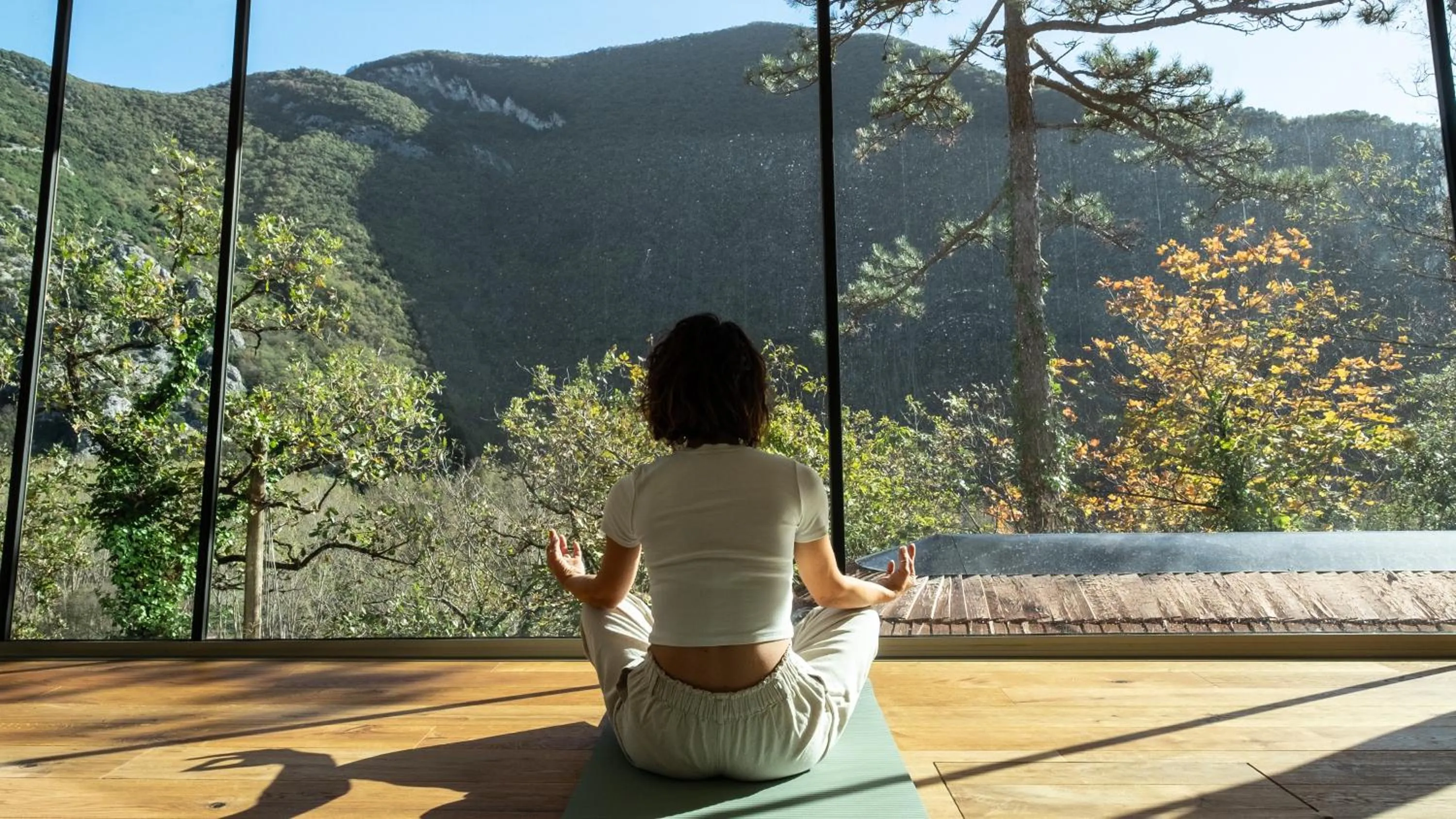 Natural landscape in La Forestale Luxury Ecolodge B&B Primo Piano