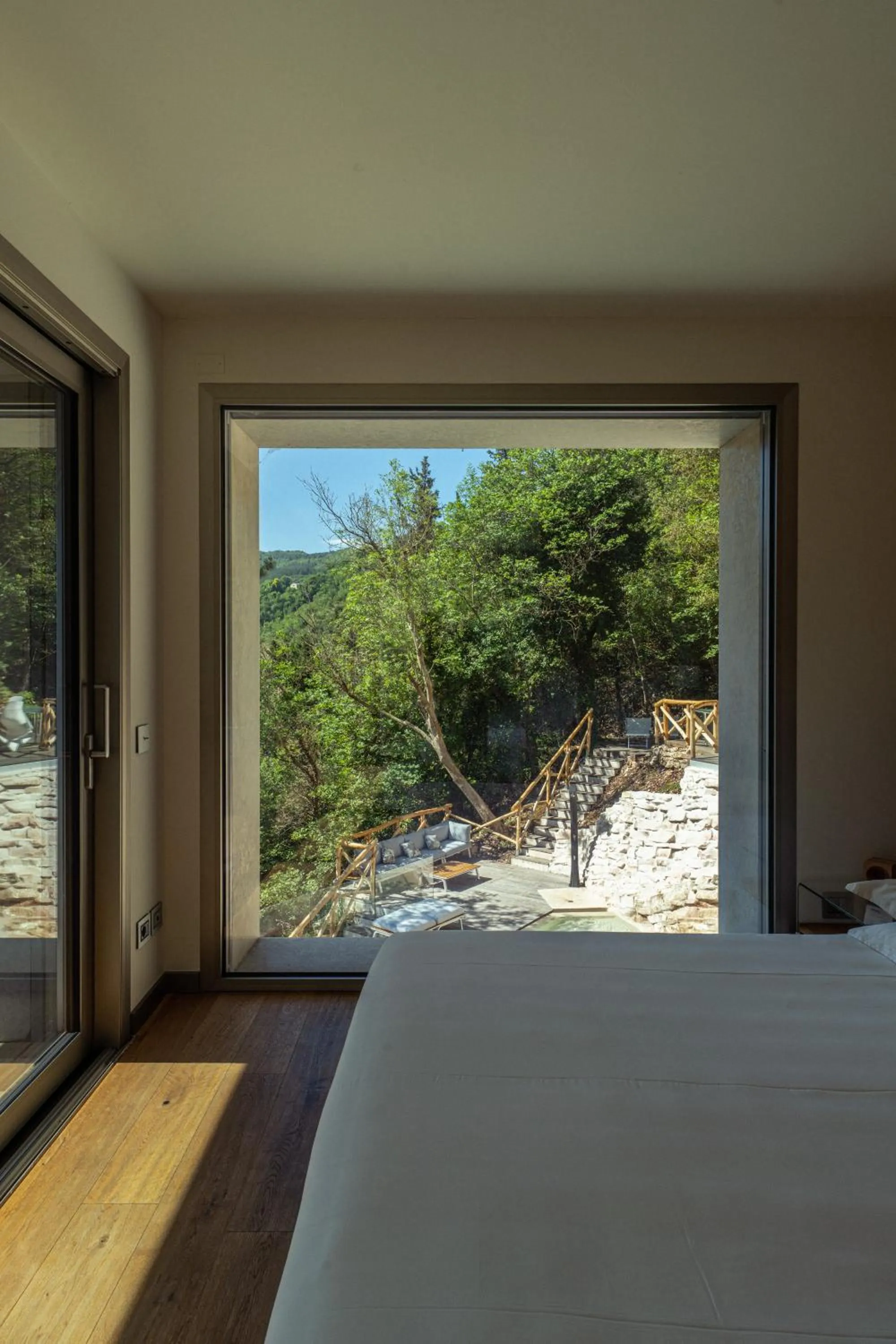 Natural landscape, Bed in La Forestale Luxury Ecolodge B&B Primo Piano