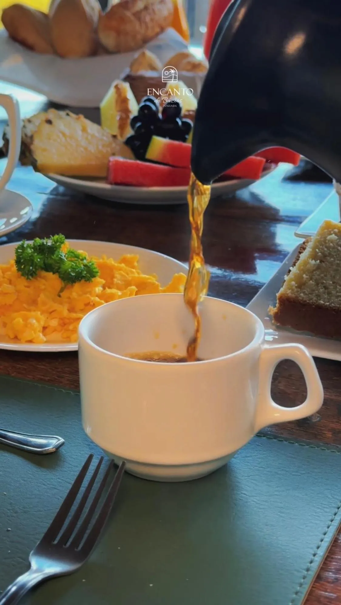 Breakfast in Pousada Encanto de Búzios