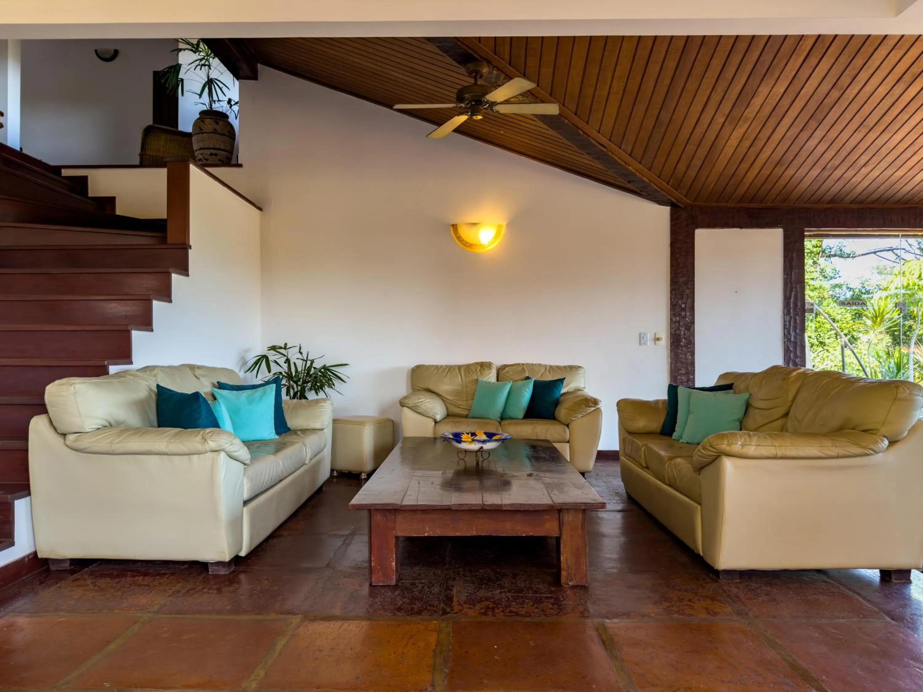 Living room in Pousada Encanto de Búzios