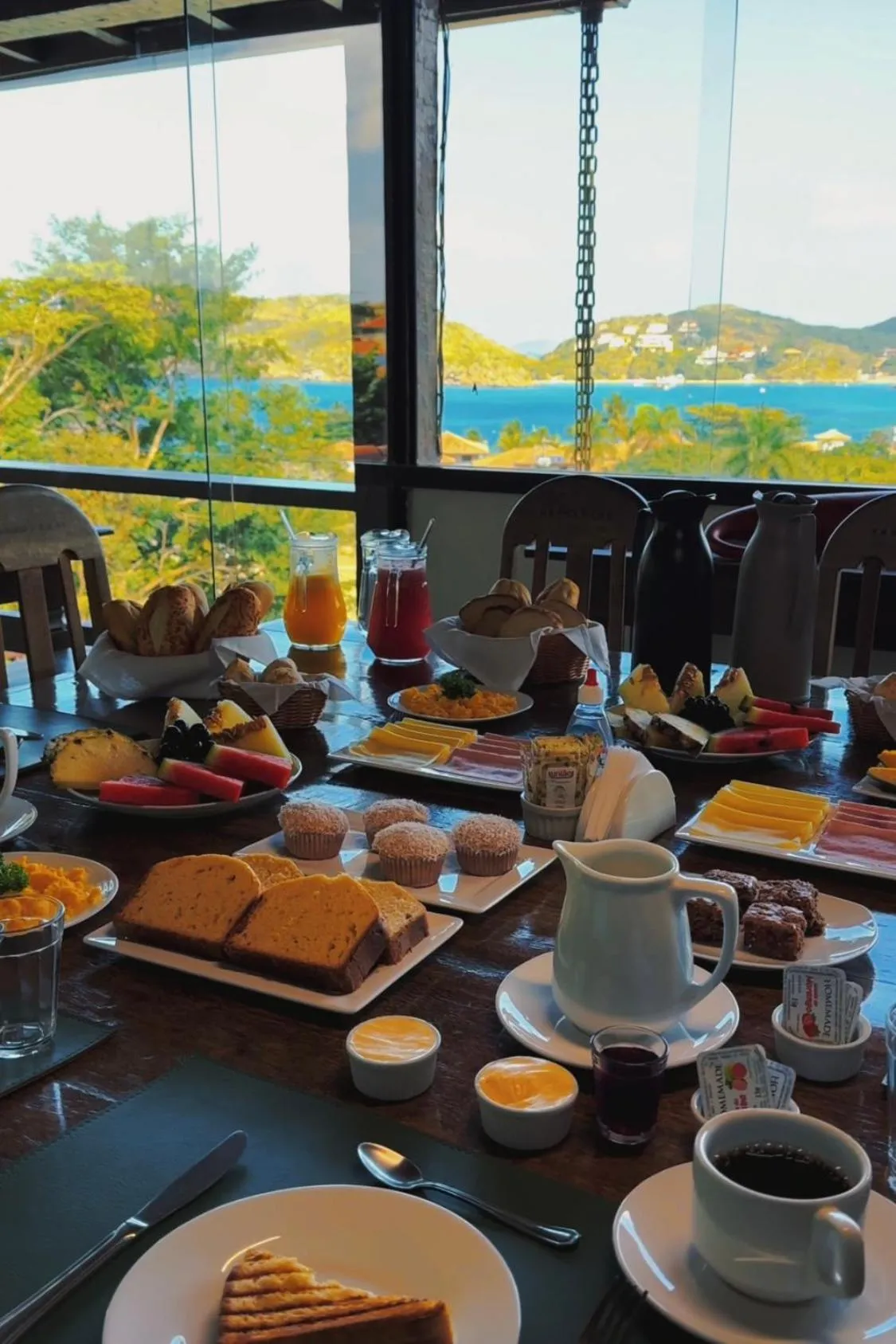 Breakfast in Pousada Encanto de Búzios