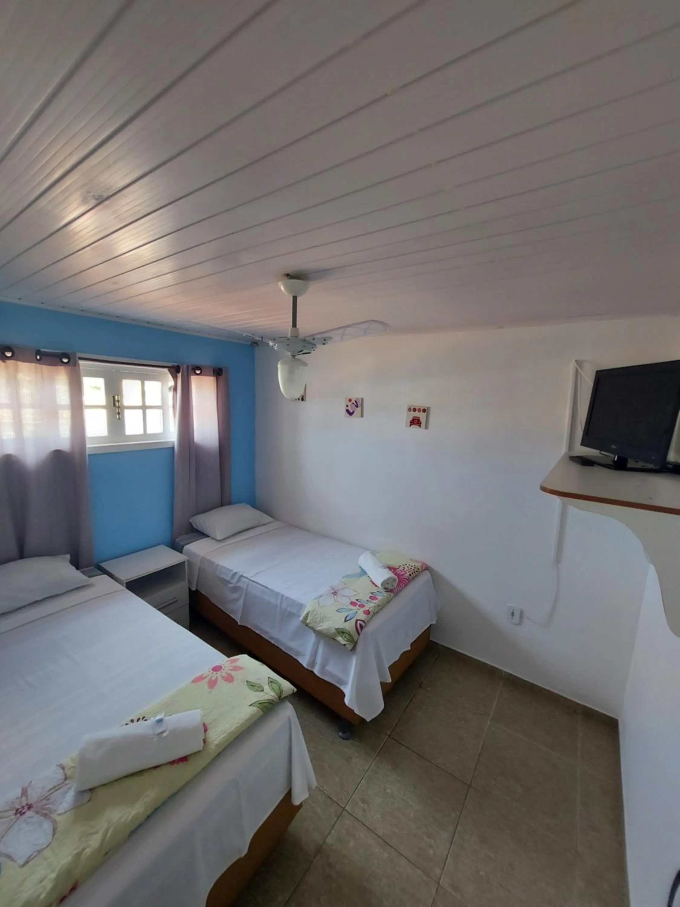 Bed in Canema Pousada