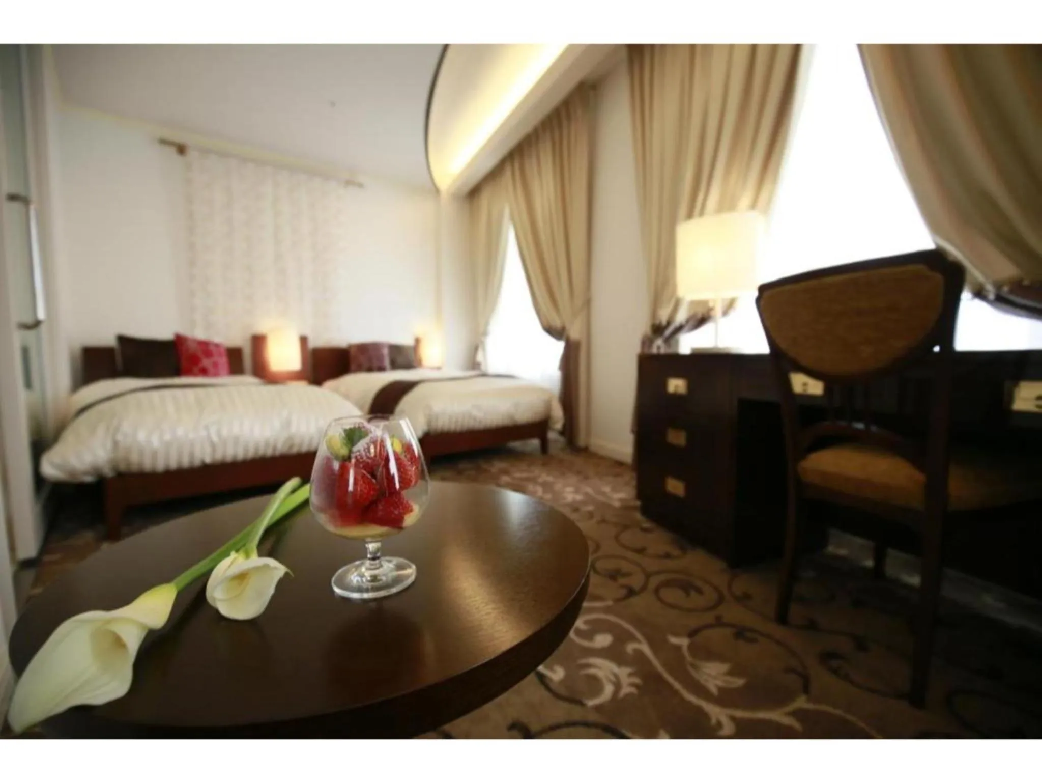 Bed in Hotel Grand Vert Gizan - Vacation STAY 95361