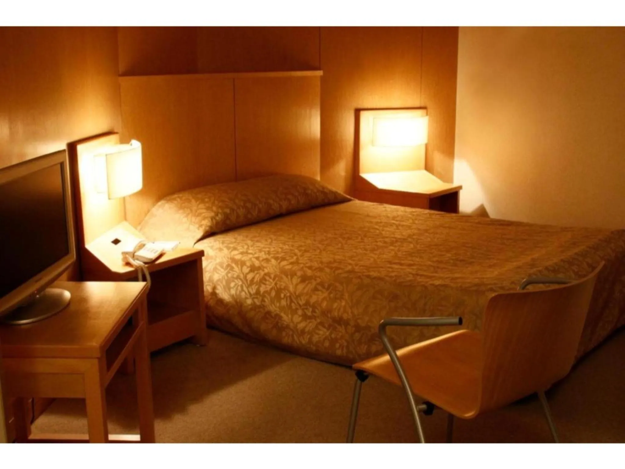 Bed in Hotel Grand Vert Gizan - Vacation STAY 95366