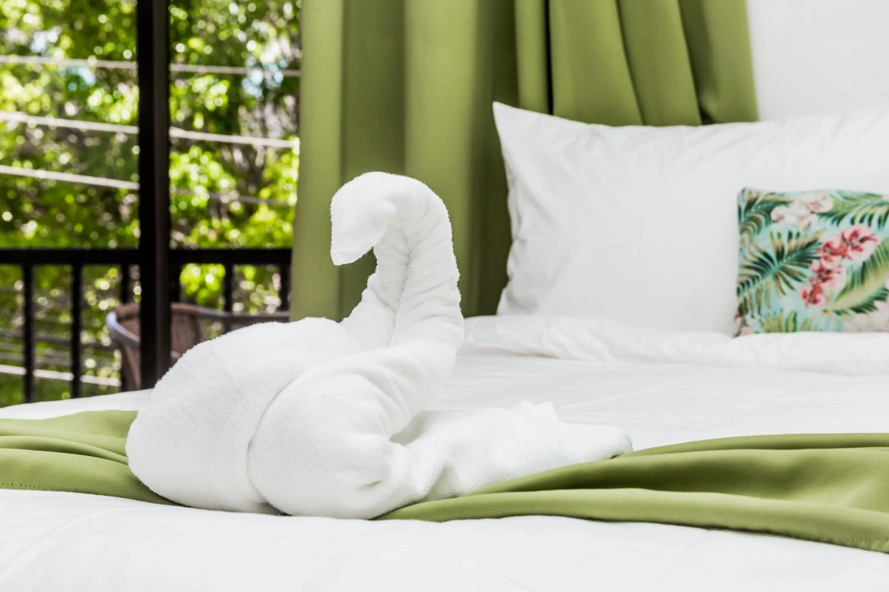 Bed in The Palms At Coco Beach