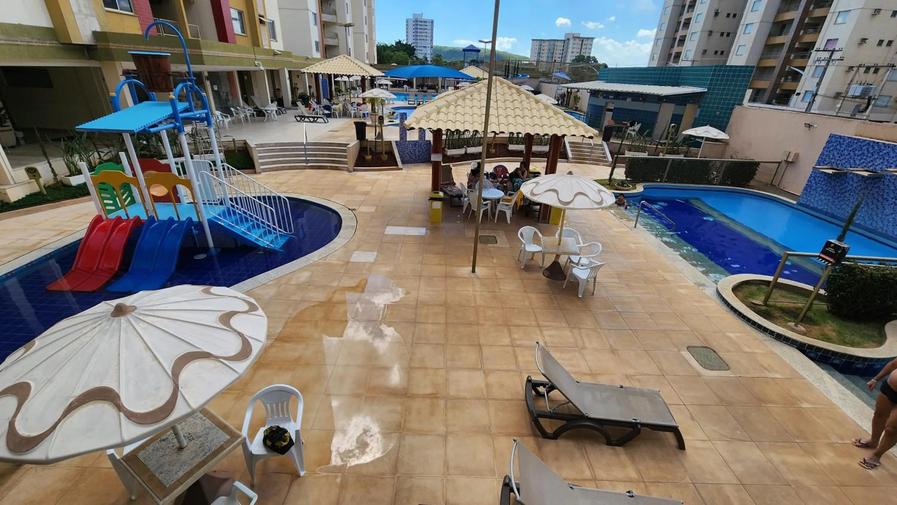 Swimming pool in Prive das Thermas - 301B