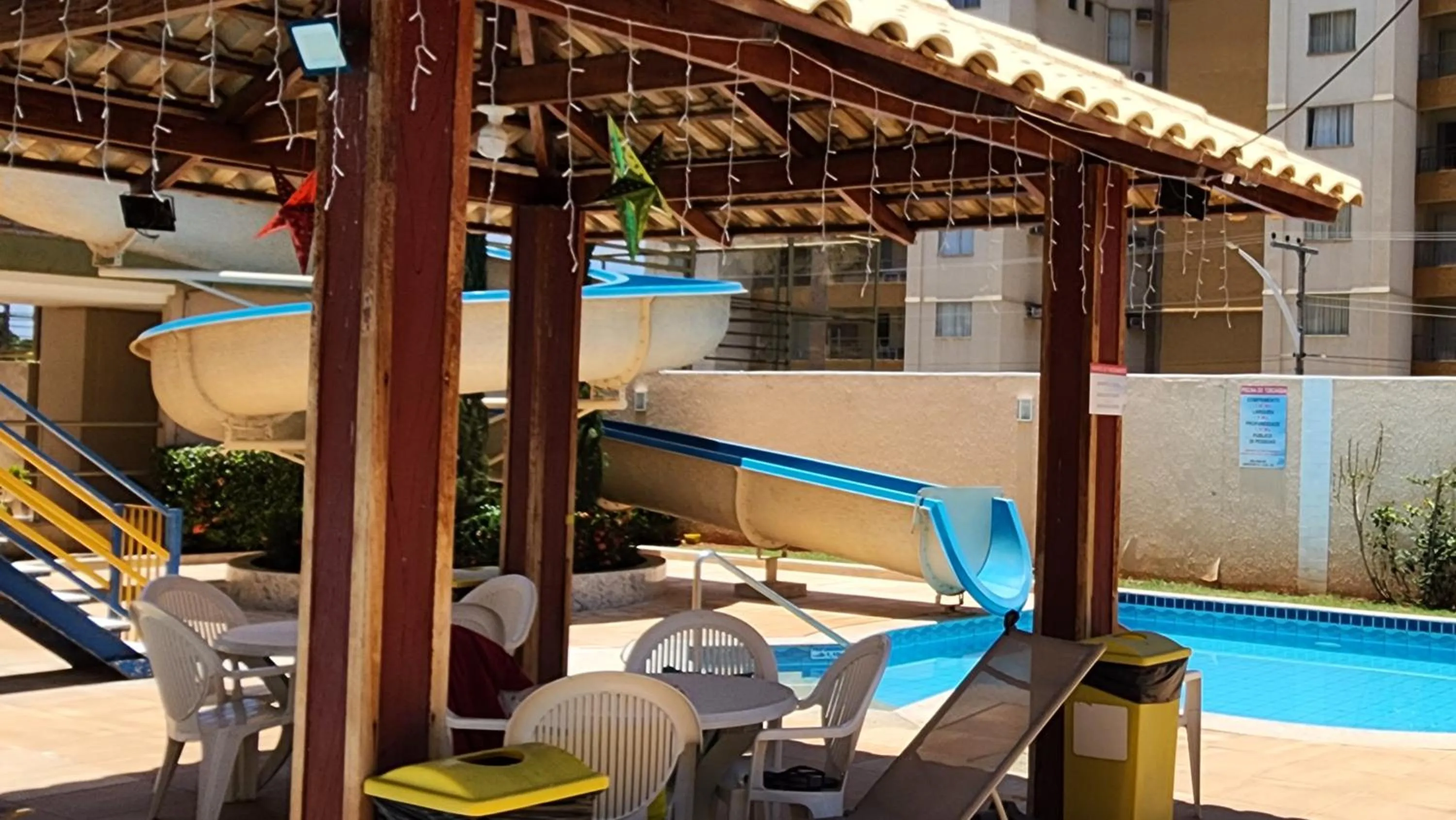 Swimming pool in Prive das Thermas - 301B