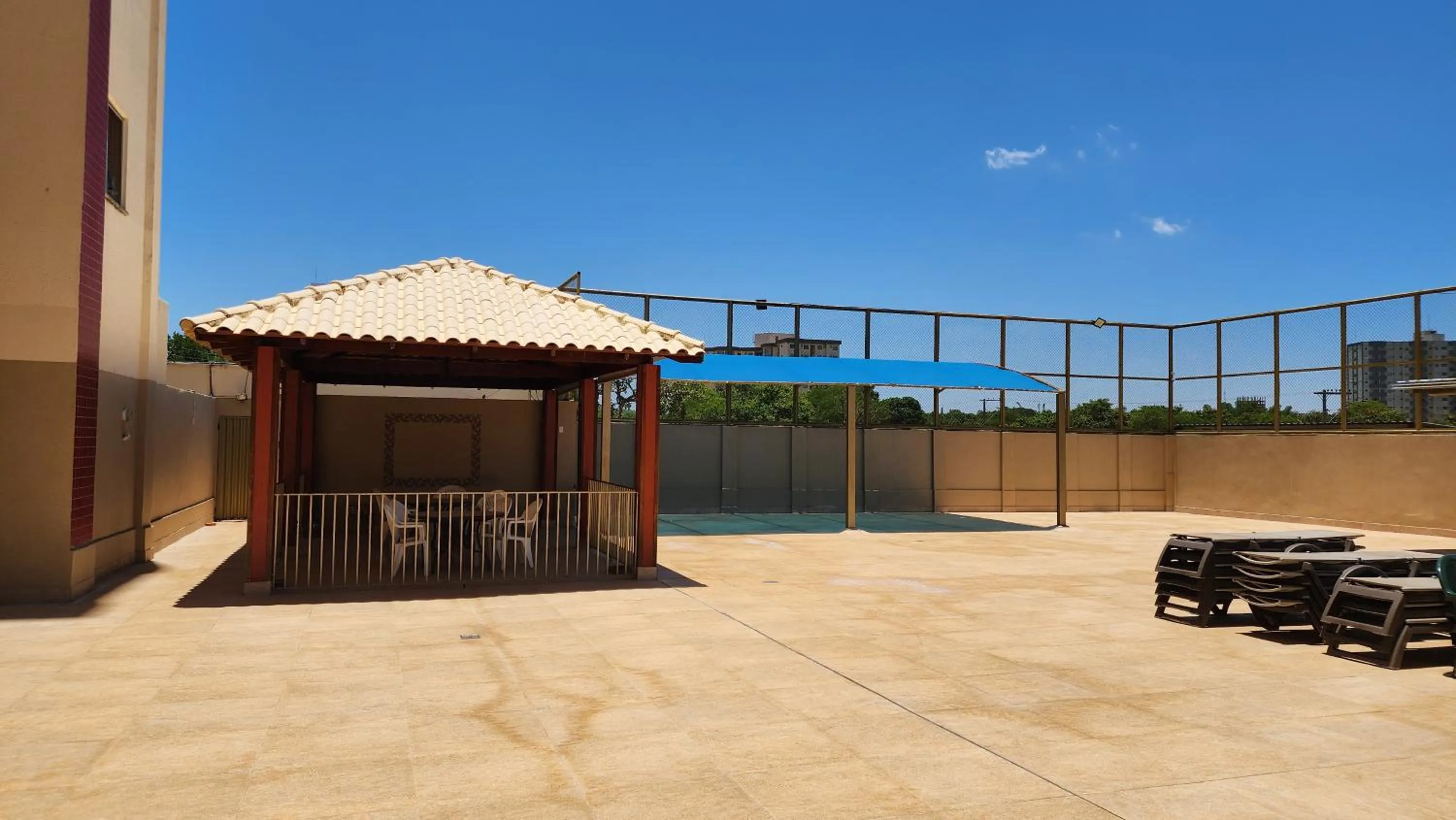 Balcony/Terrace in Prive das Thermas - 301B