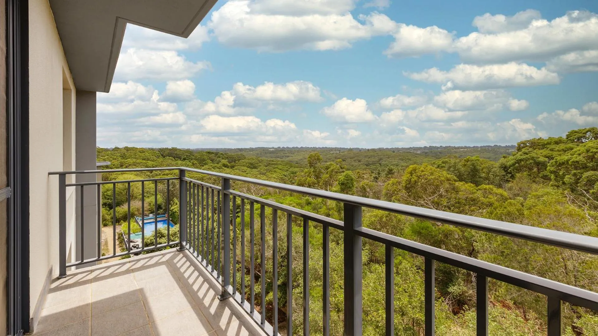 Balcony/Terrace in Oaks Sydney North Ryde Suites