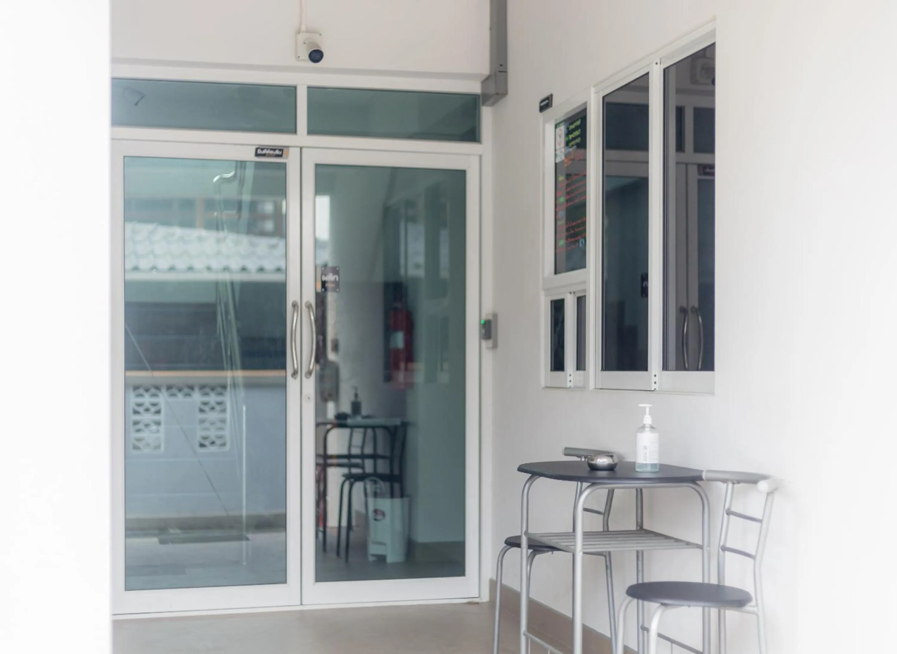 Facade/entrance in MiddleWay House Bangkok