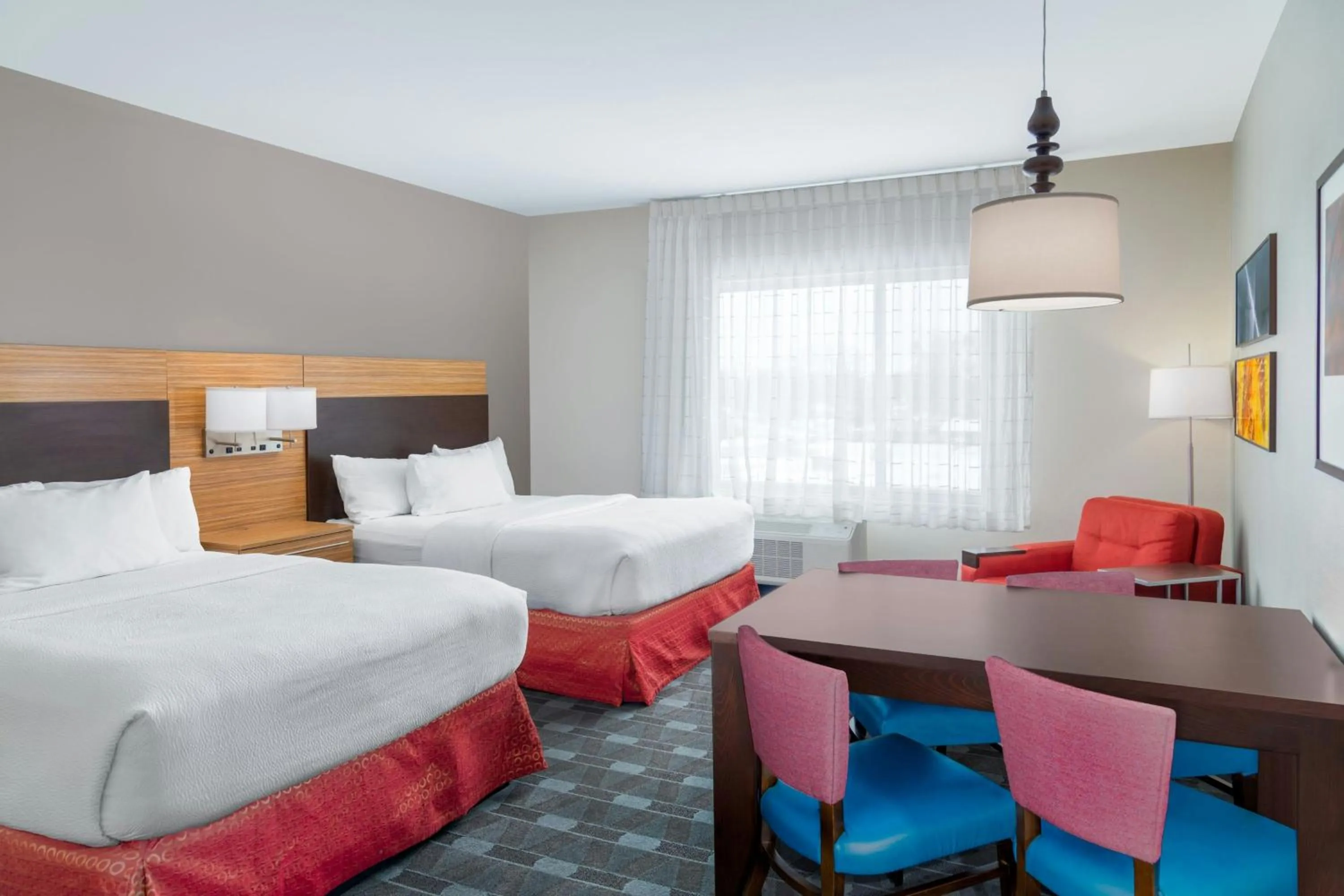 Bedroom, Bed in TownePlace Suites by Marriott Detroit Allen Park