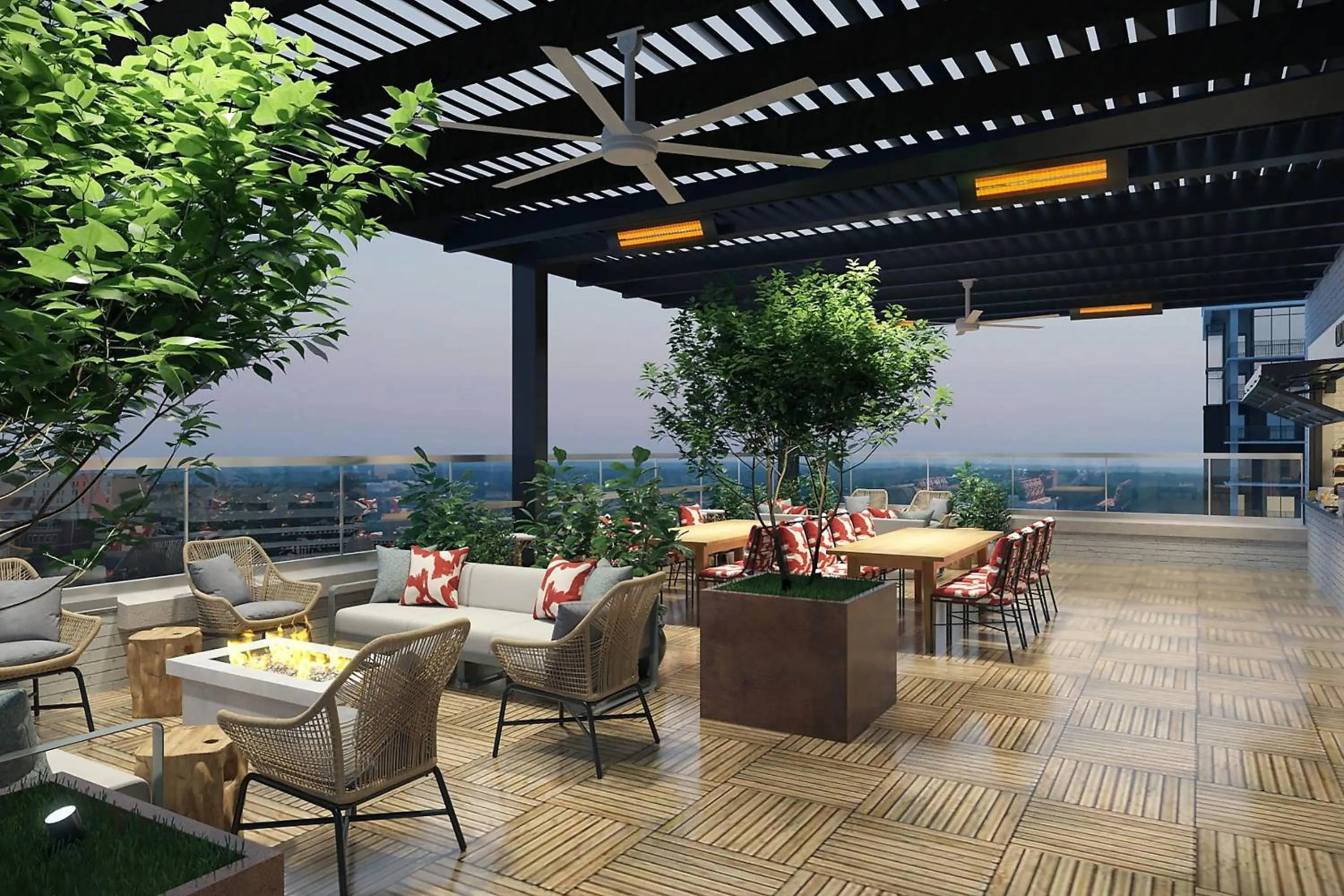 Lounge or bar in AC Hotel by Marriott Greenville