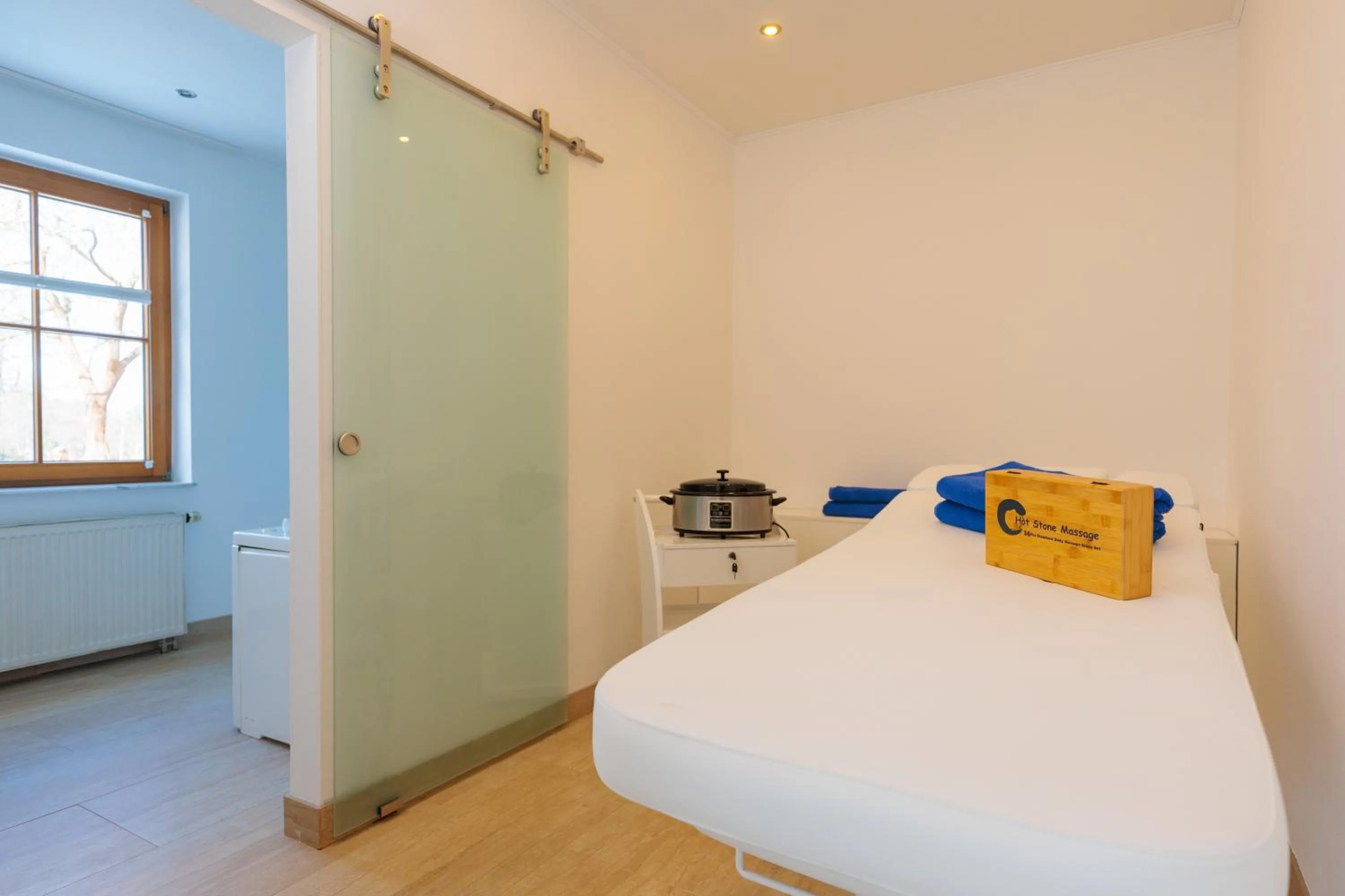 Spa and wellness centre/facilities, Bed in Residenz Seehotel Berlin Brandenburg