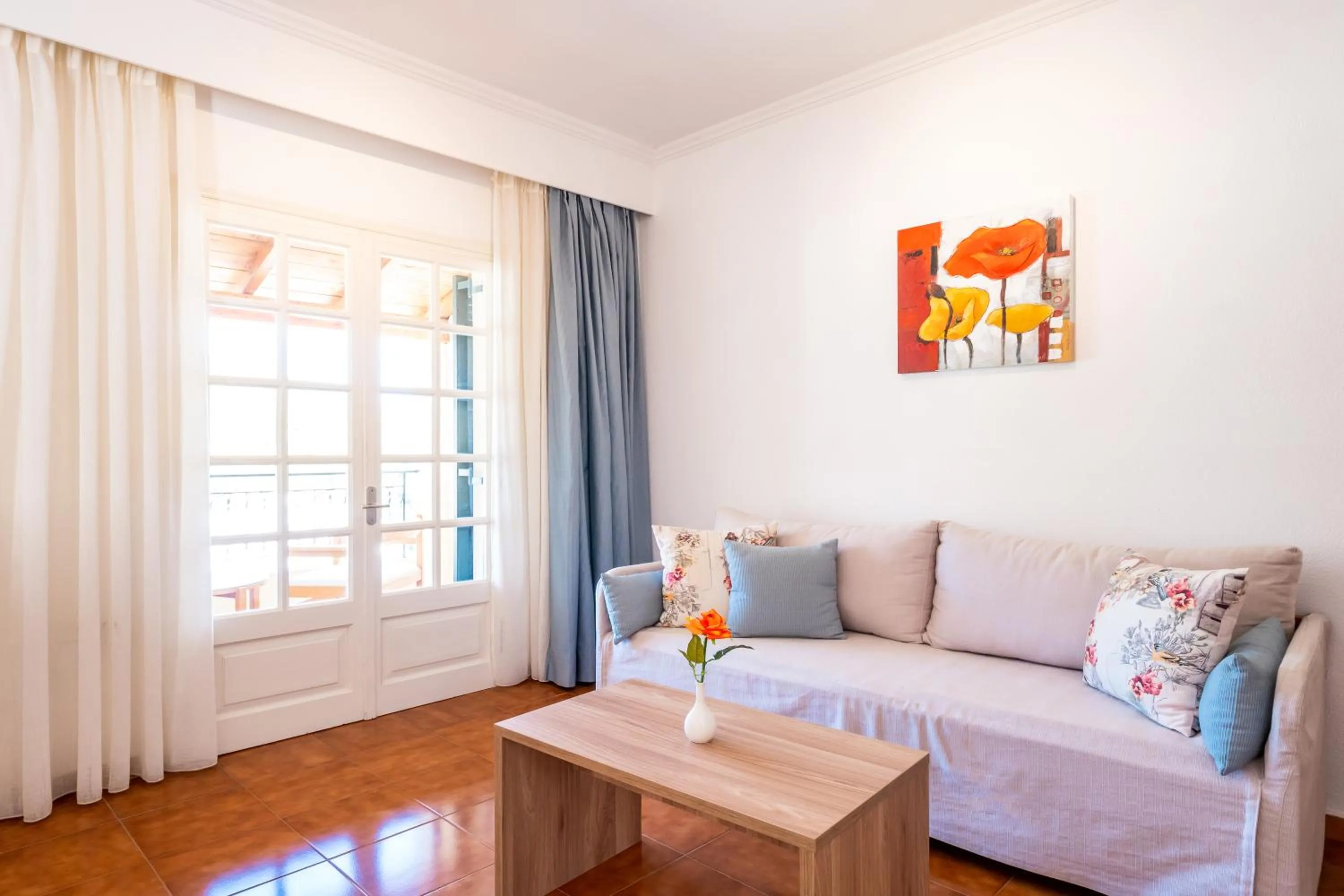 Bed in CORFU PELAGOS HOTEL