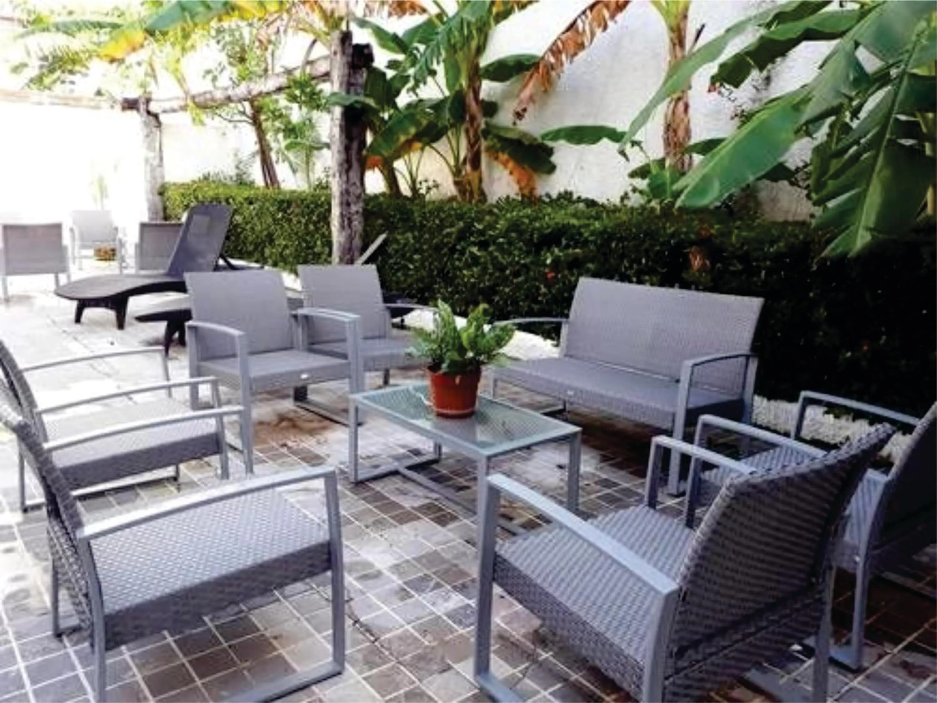 Patio in Hotel Green 16