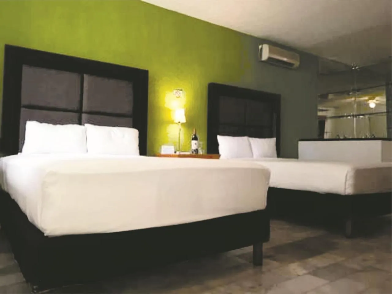 Bed in Hotel Green 16