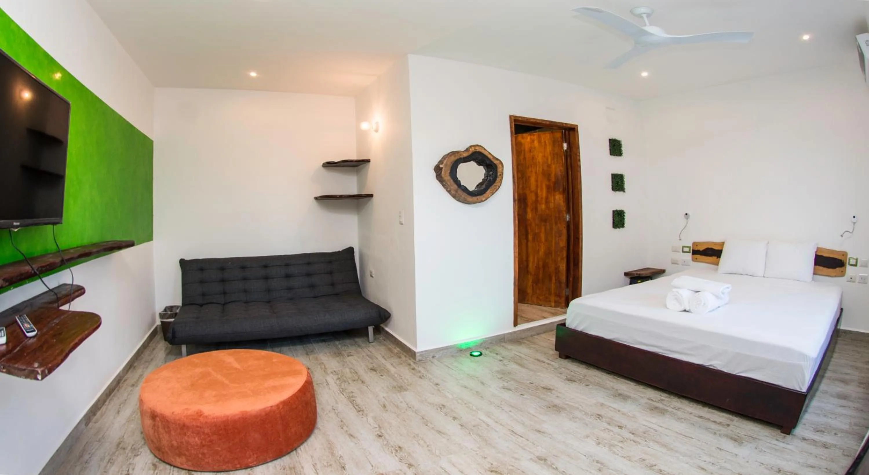 Bed in The Green Village Boutique Hotel