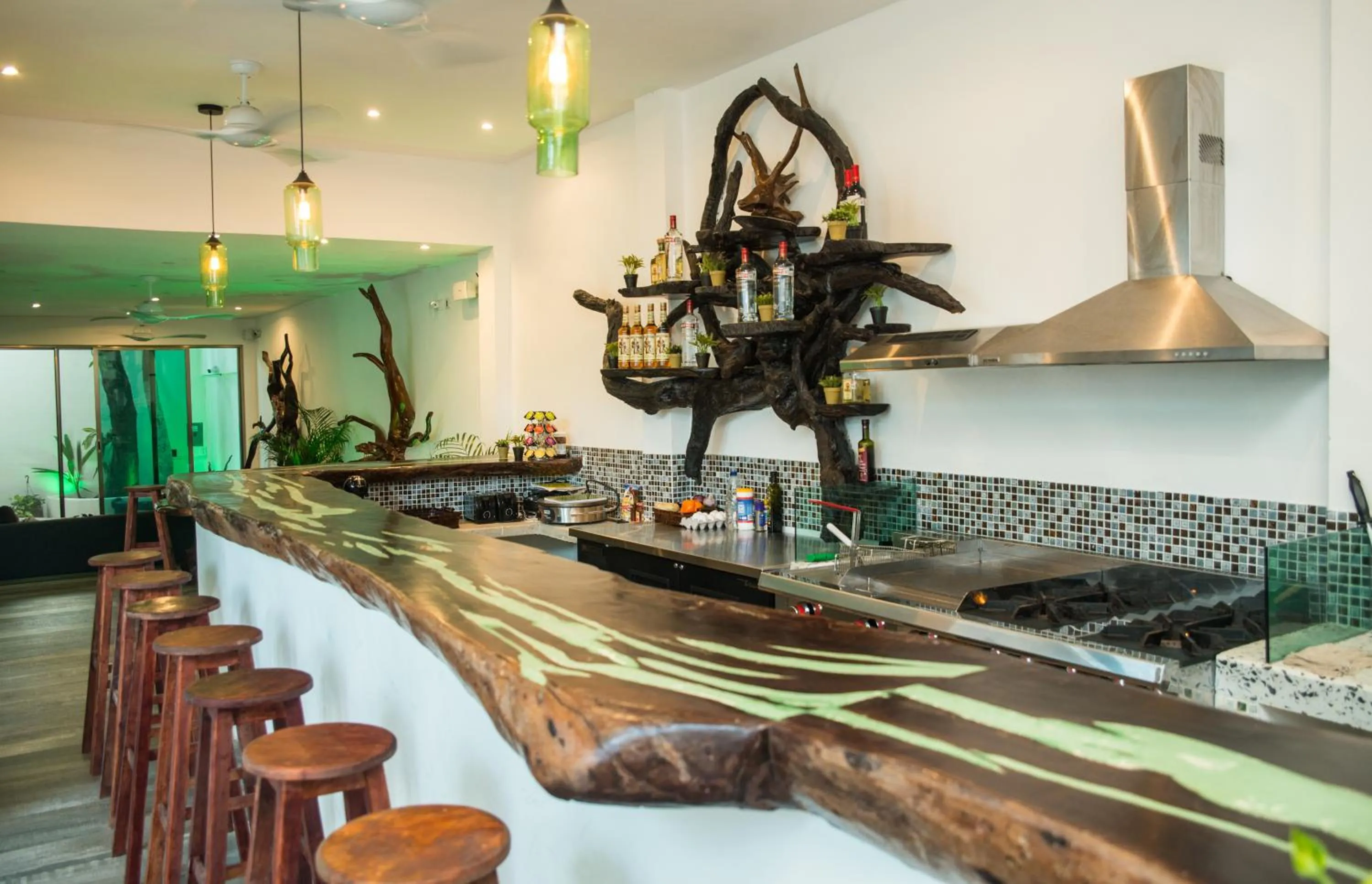 Restaurant/places to eat in The Green Village Boutique Hotel